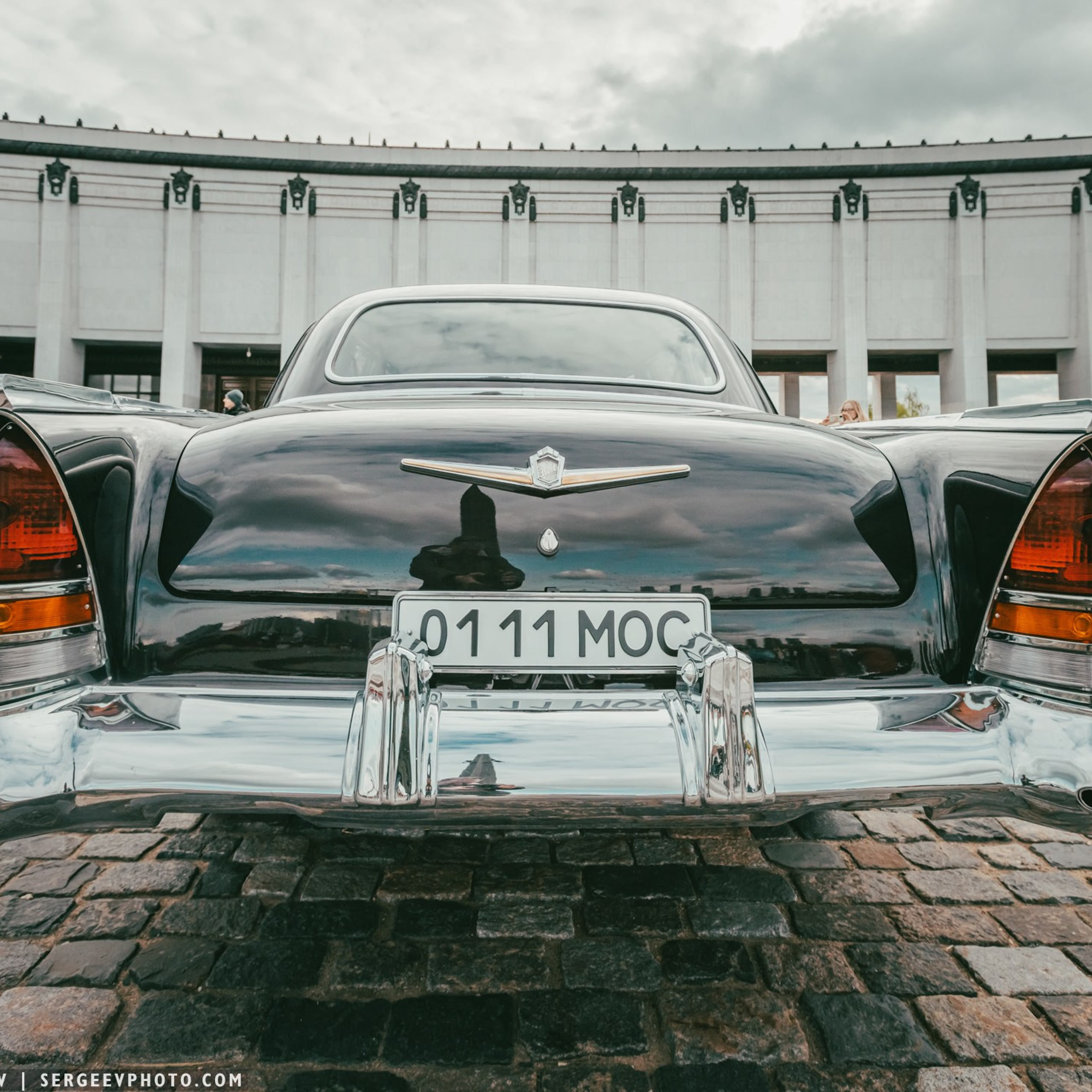 Retro cars in Moscow