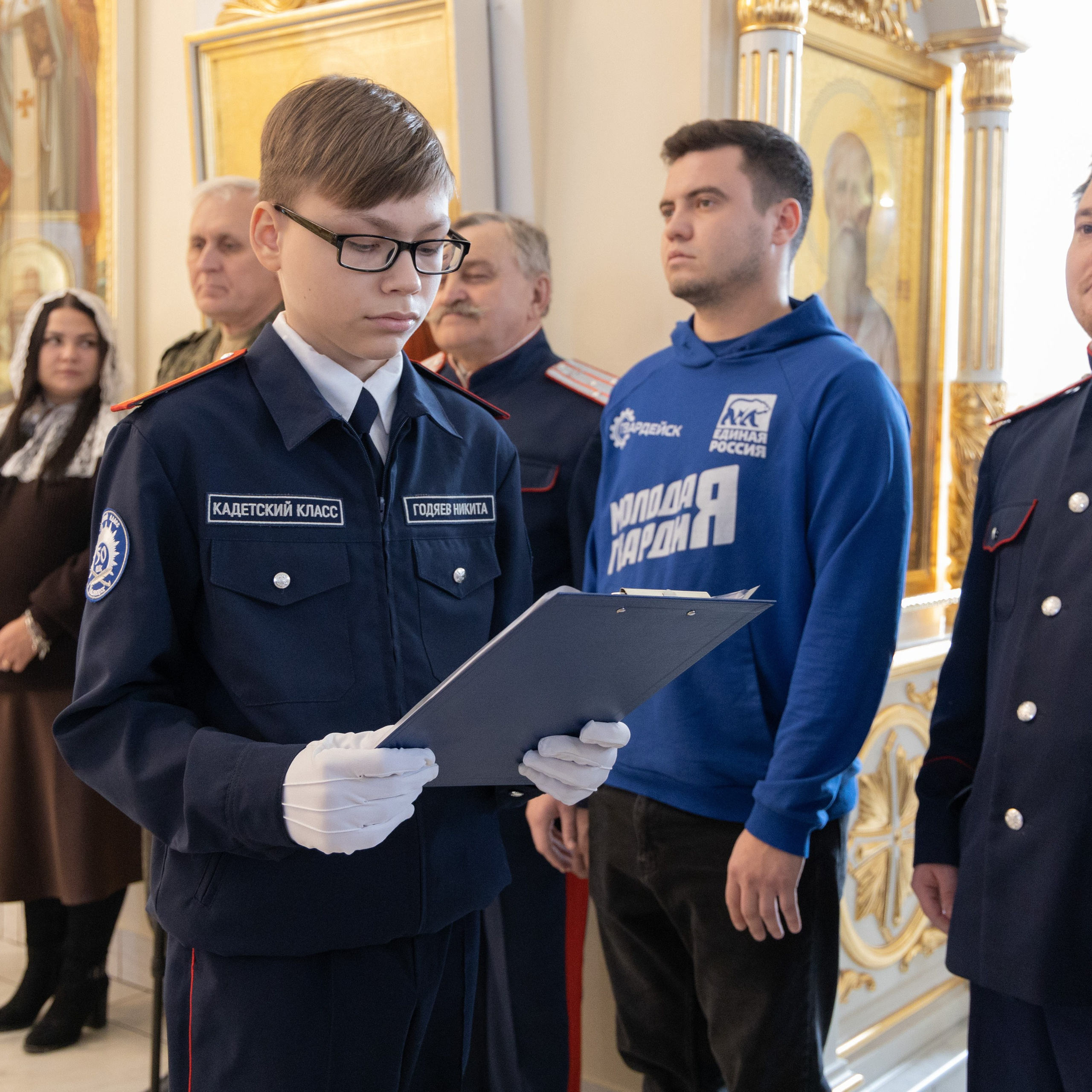 Кадеты. 23.10.2026. Храм Николая Чудотворца. Семейный и детский фотограф в Ульяновске — Лилия Павленкова
