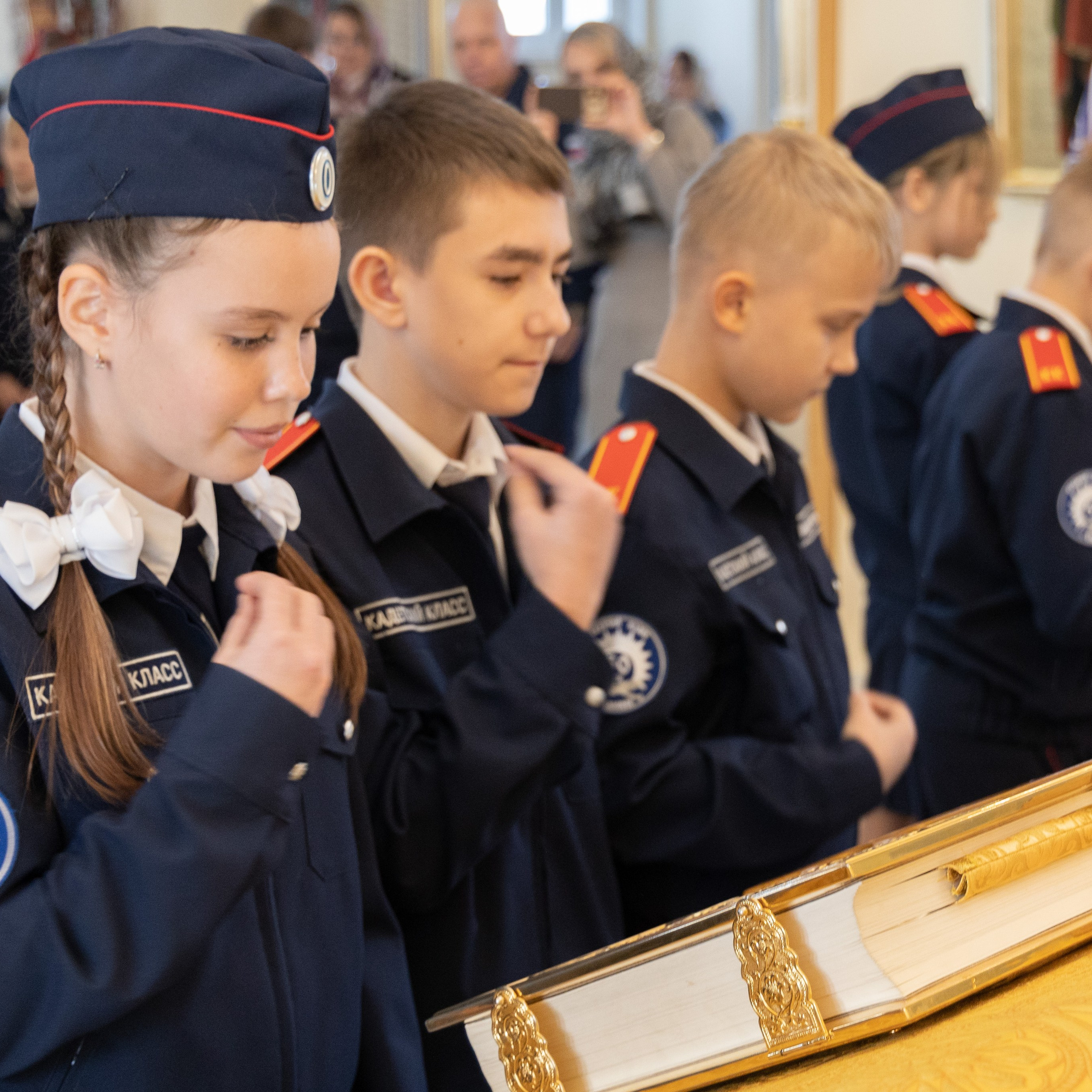 Кадеты. 23.10.2026. Храм Николая Чудотворца. Семейный и детский фотограф в Ульяновске — Лилия Павленкова