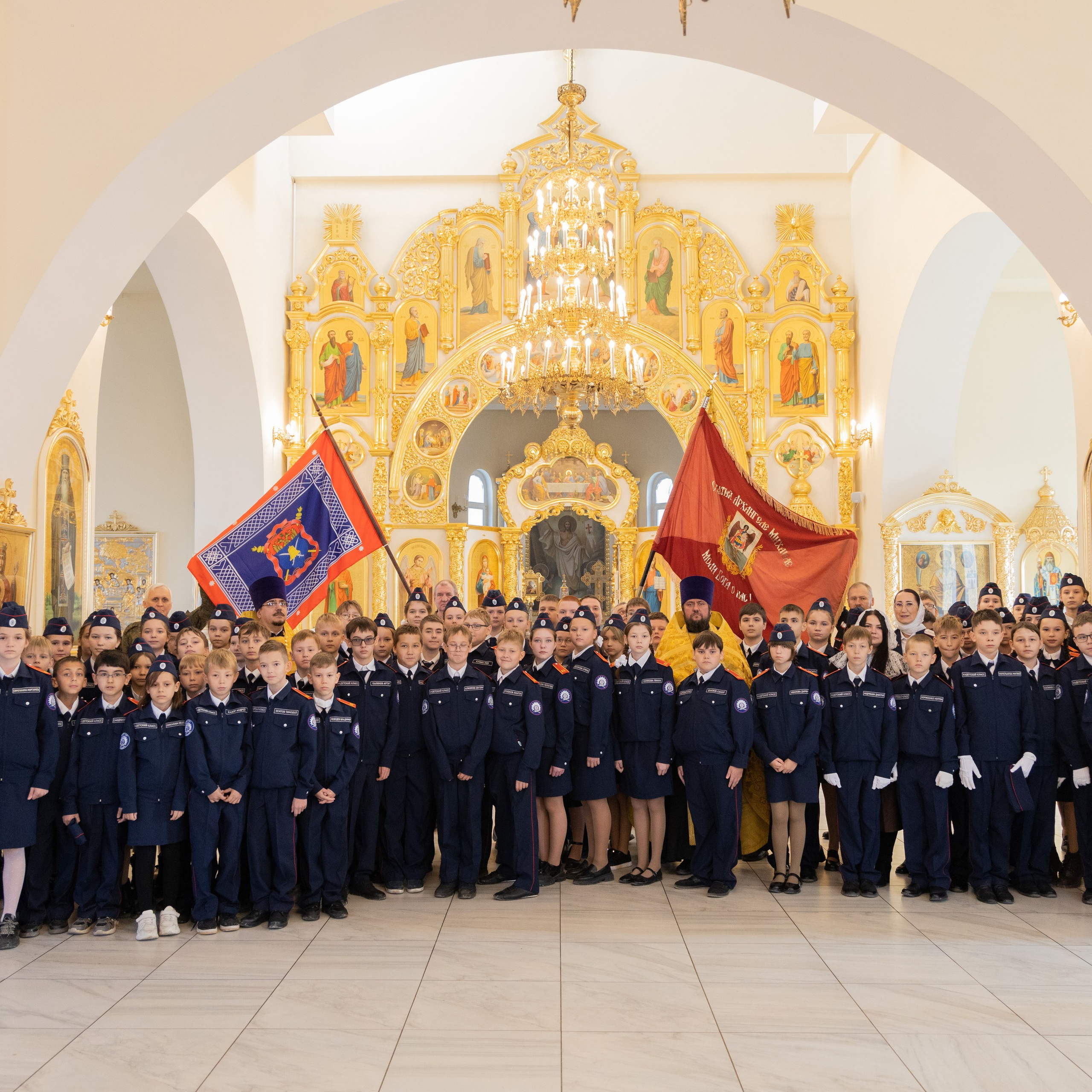 Кадеты. 23.10.2026. Храм Николая Чудотворца. Семейный и детский фотограф в Ульяновске — Лилия Павленкова