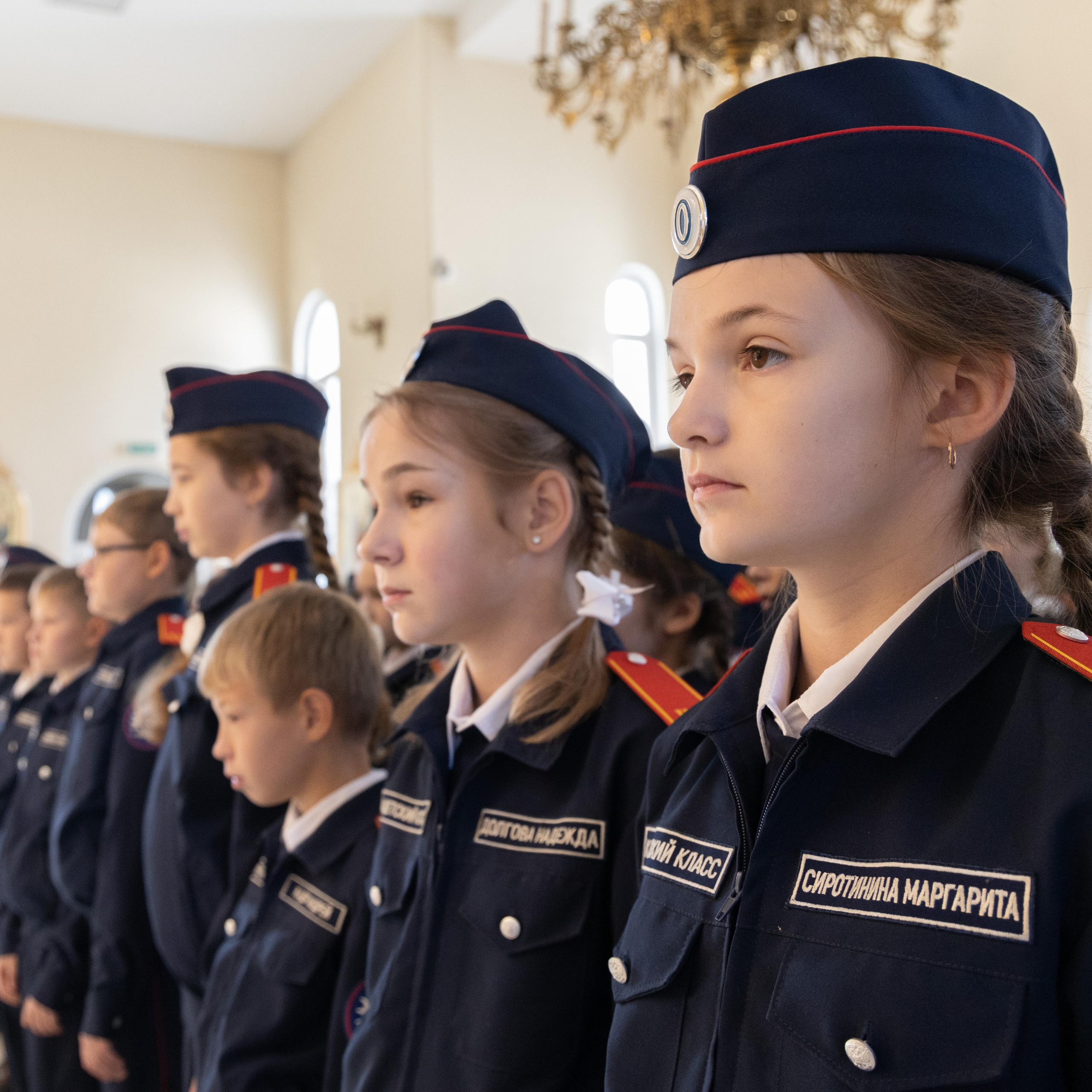Кадеты. 23.10.2026. Храм Николая Чудотворца. Семейный и детский фотограф в Ульяновске — Лилия Павленкова