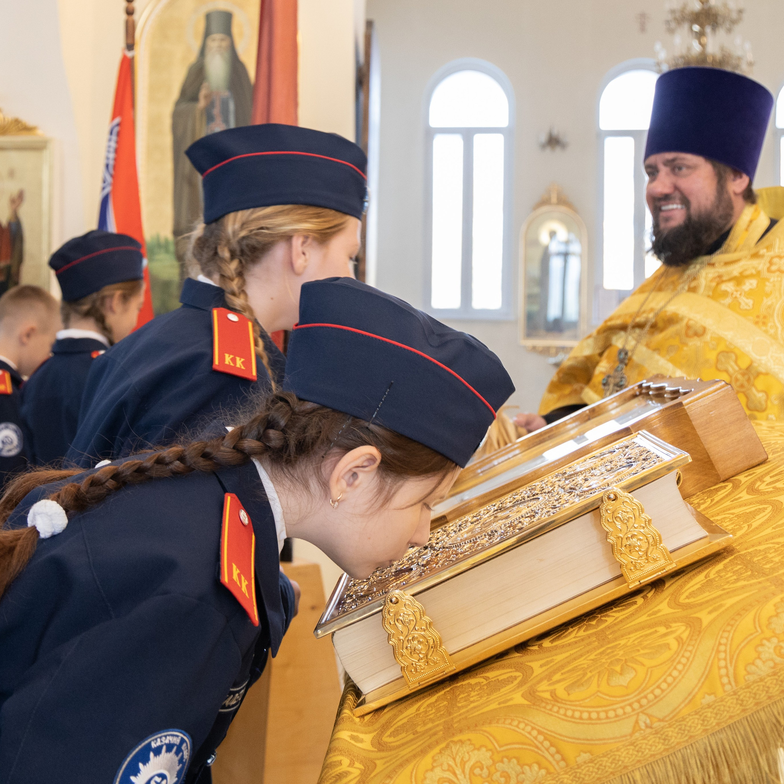 Кадеты. 23.10.2026. Храм Николая Чудотворца. Семейный и детский фотограф в Ульяновске — Лилия Павленкова