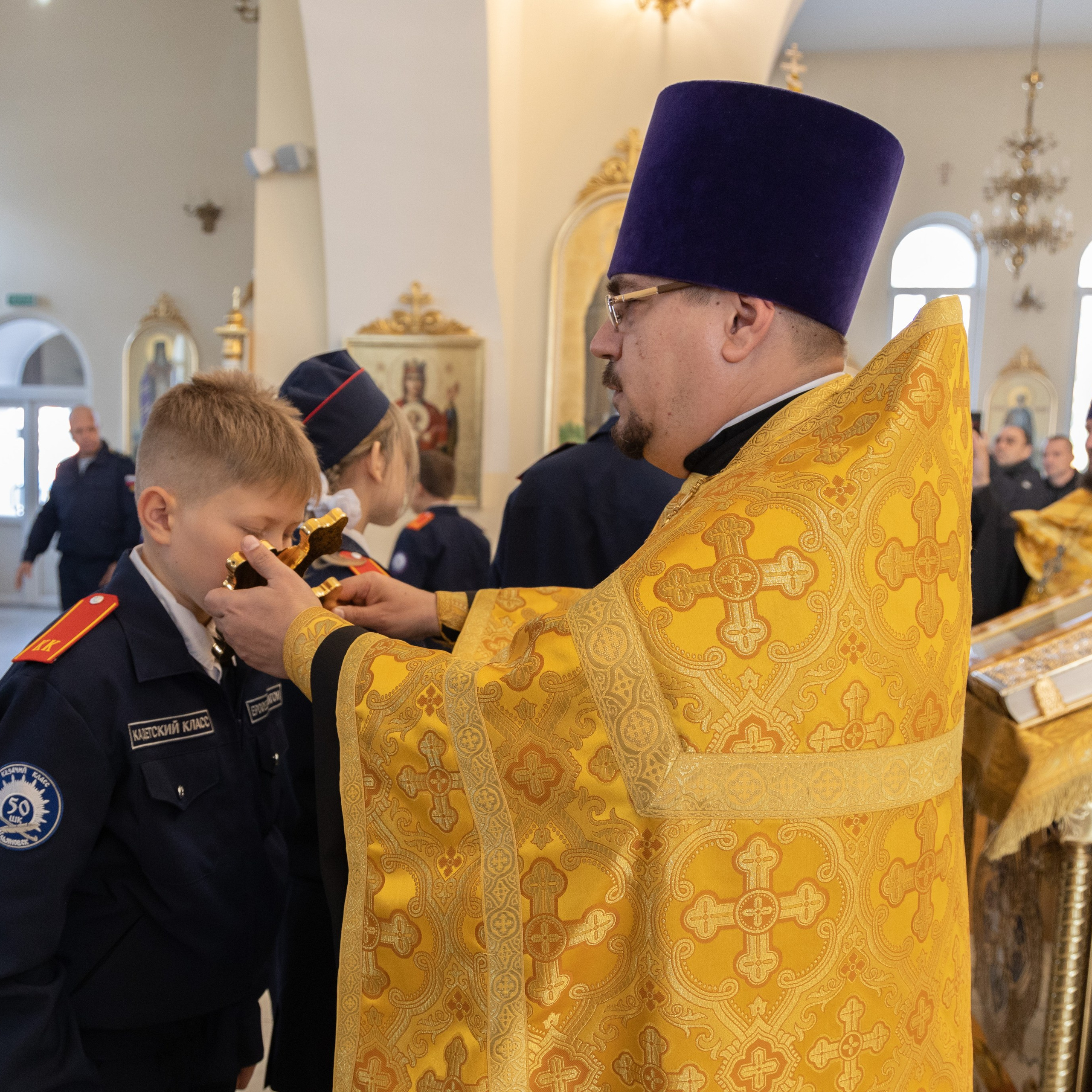 Кадеты. 23.10.2026. Храм Николая Чудотворца. Семейный и детский фотограф в Ульяновске — Лилия Павленкова