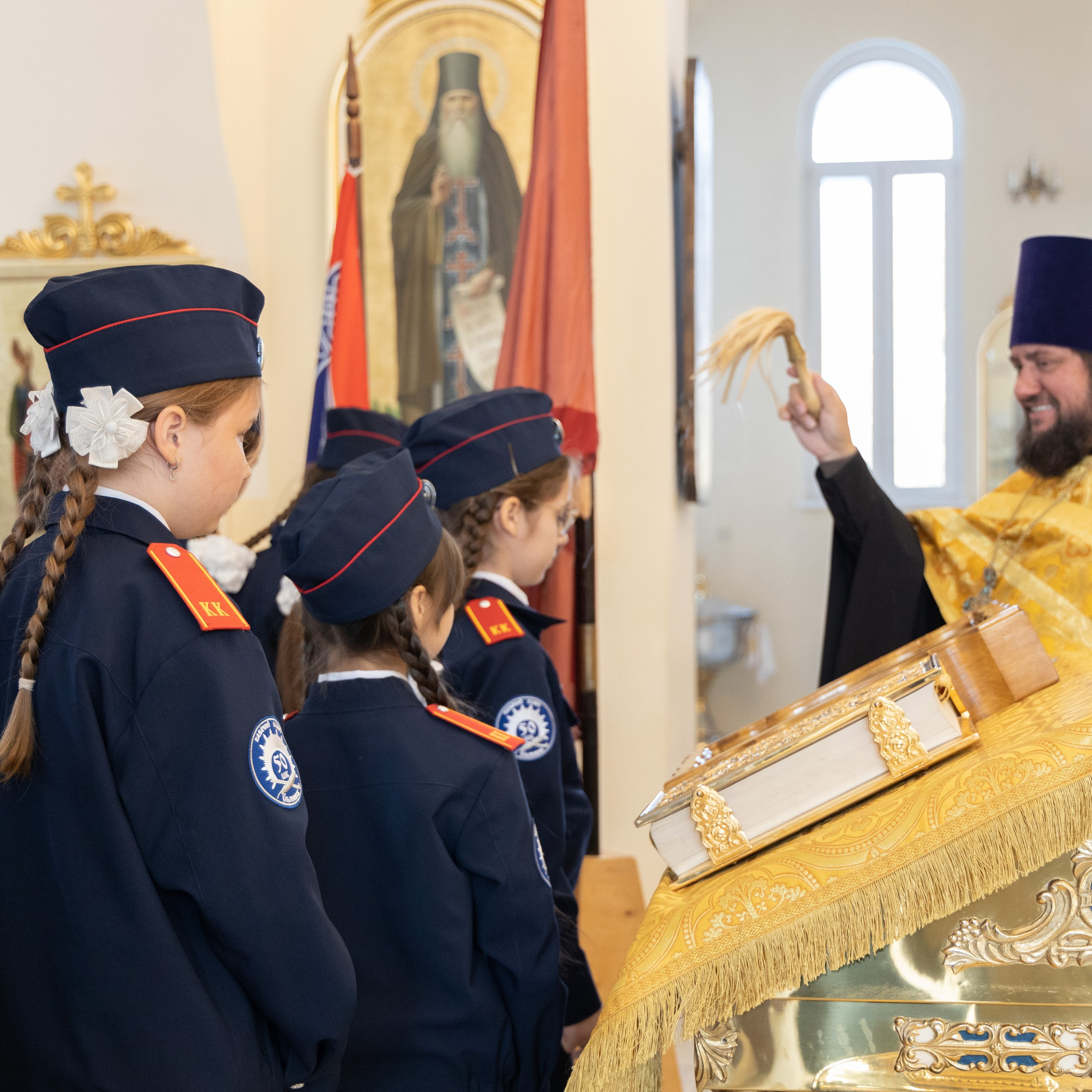 Кадеты. 23.10.2026. Храм Николая Чудотворца. Семейный и детский фотограф в Ульяновске — Лилия Павленкова