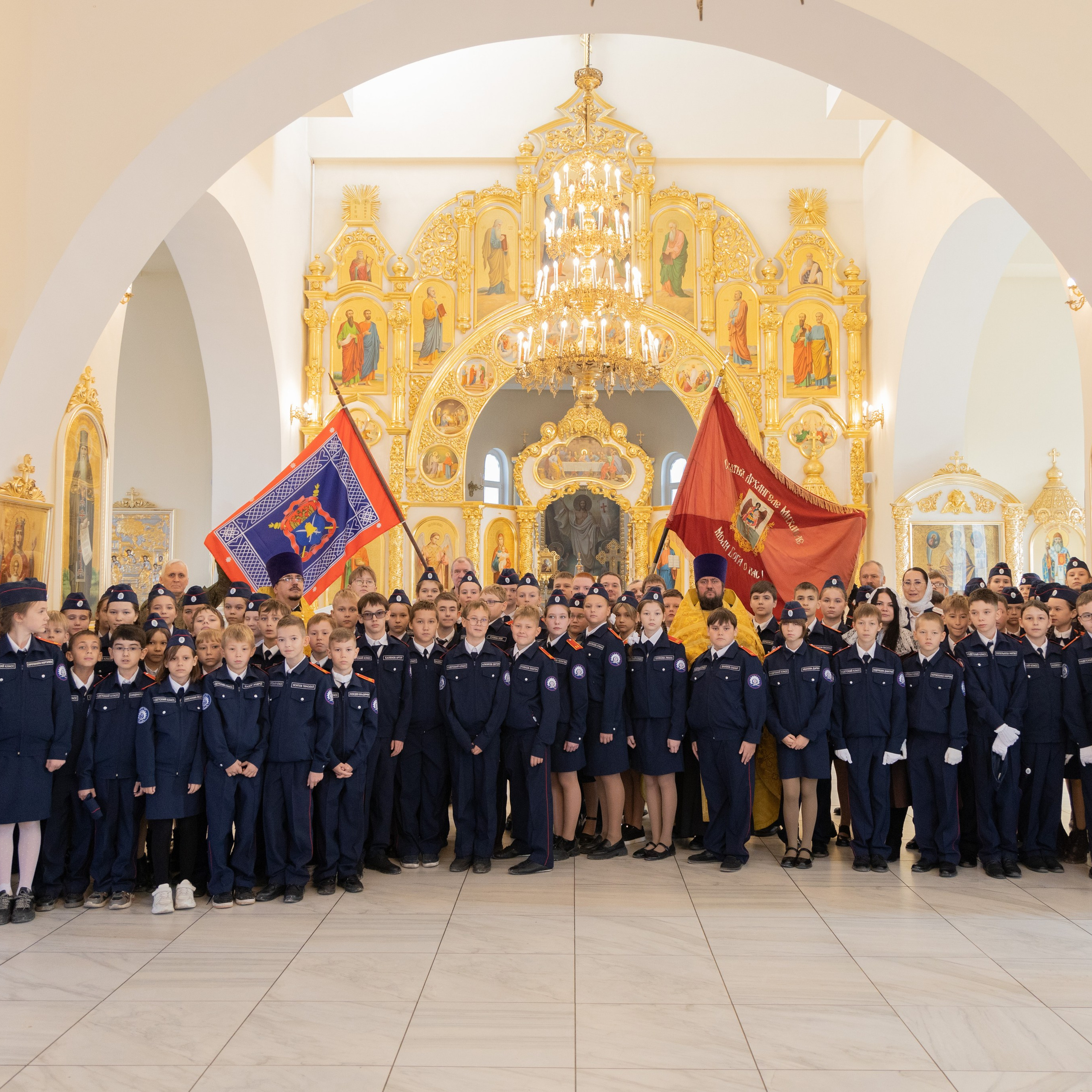 Кадеты. 23.10.2026. Храм Николая Чудотворца. Семейный и детский фотограф в Ульяновске — Лилия Павленкова