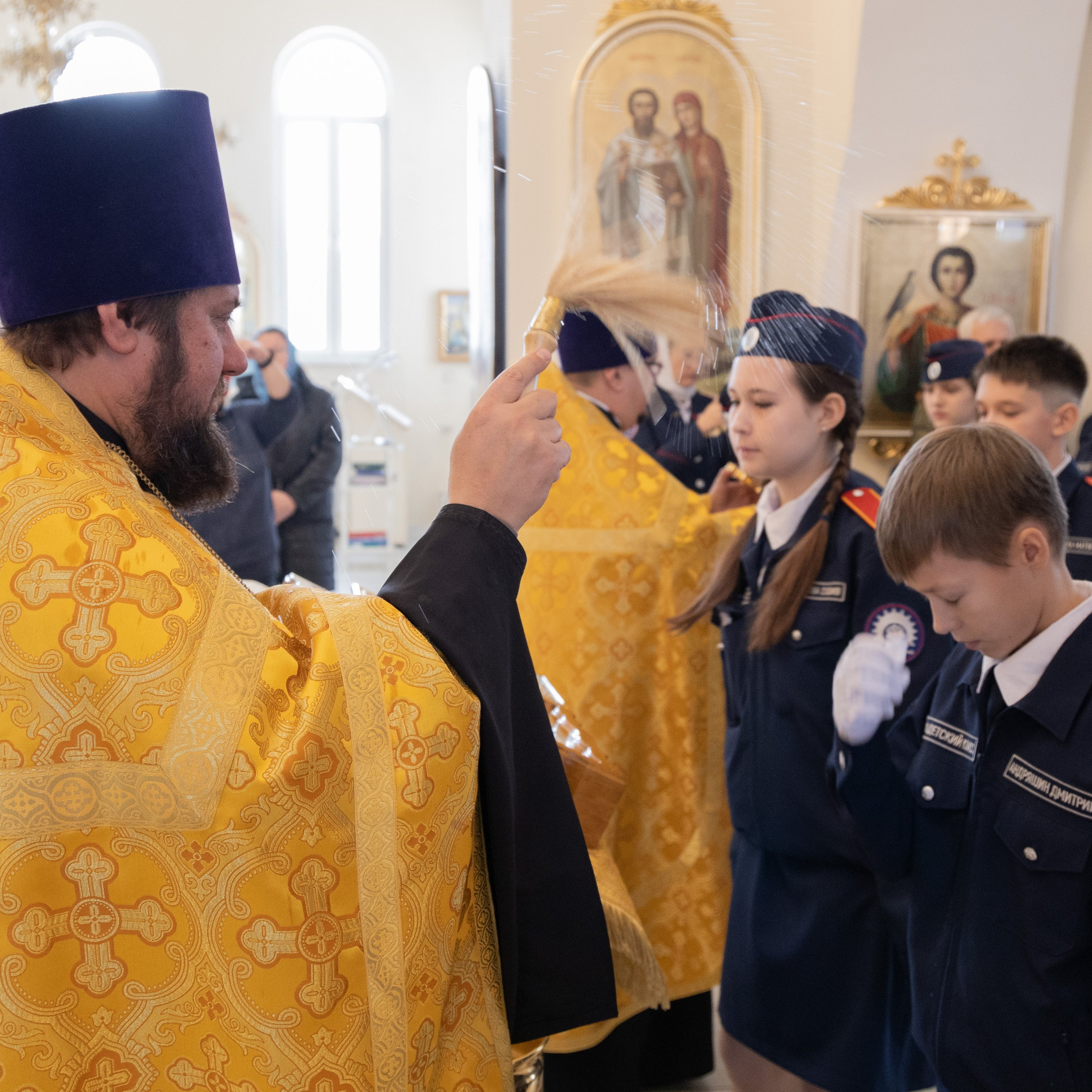 Кадеты. 23.10.2026. Храм Николая Чудотворца. Семейный и детский фотограф в Ульяновске — Лилия Павленкова