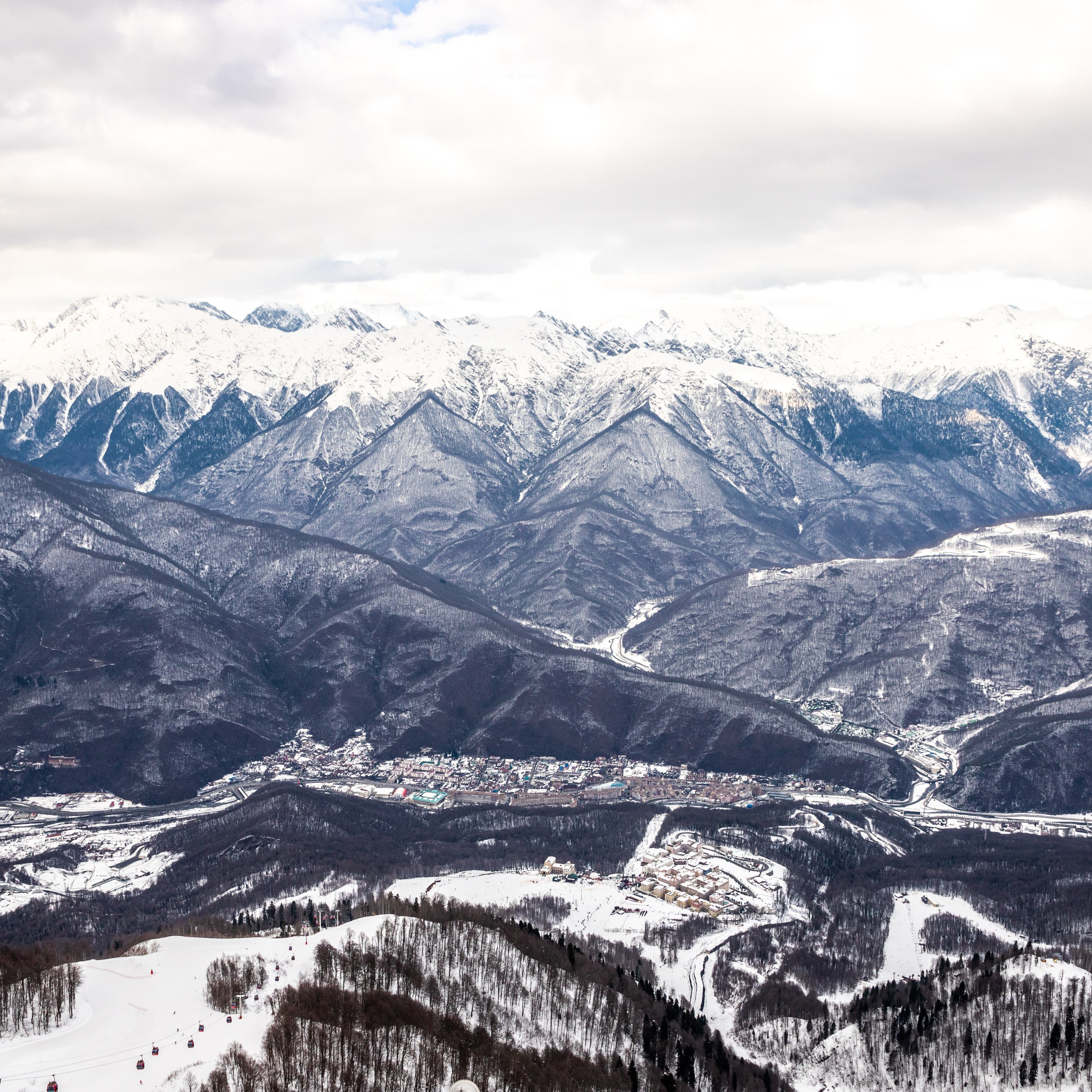 Кавказский хребет Сочи
