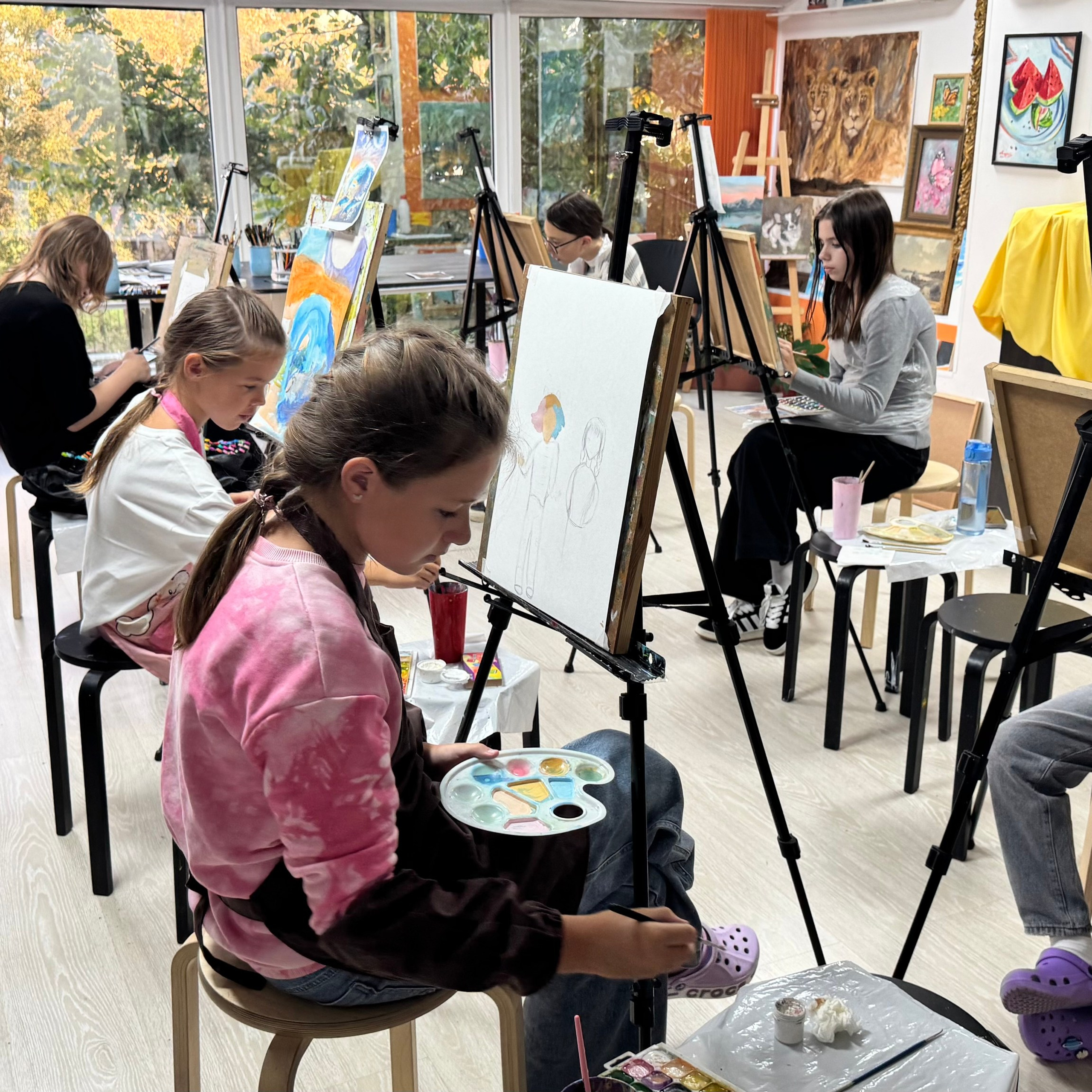 Средняя группа «Ван Гог», «Пикассо», «Малевич» — 2 часа