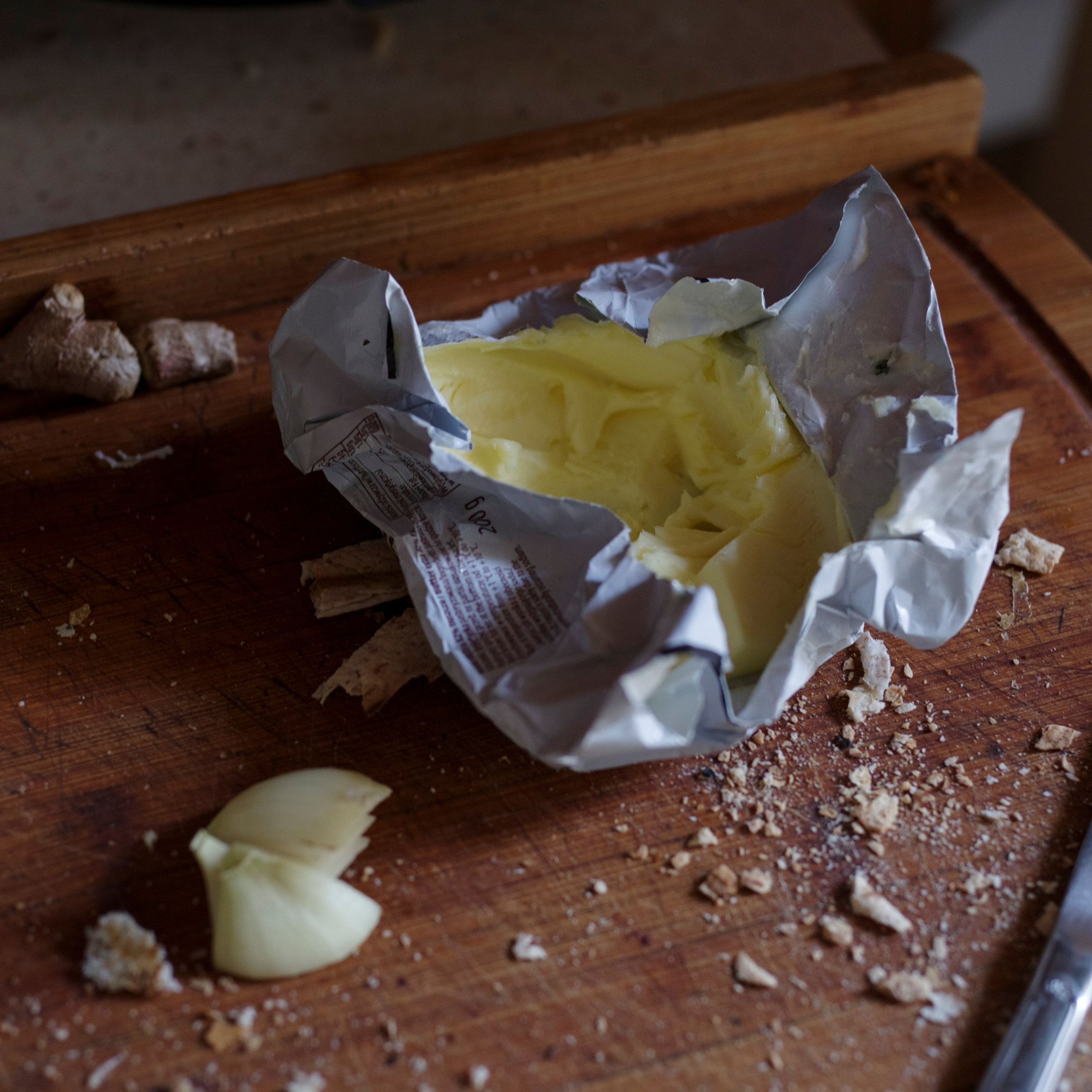 Butter melts at 36,6 (ongoing)