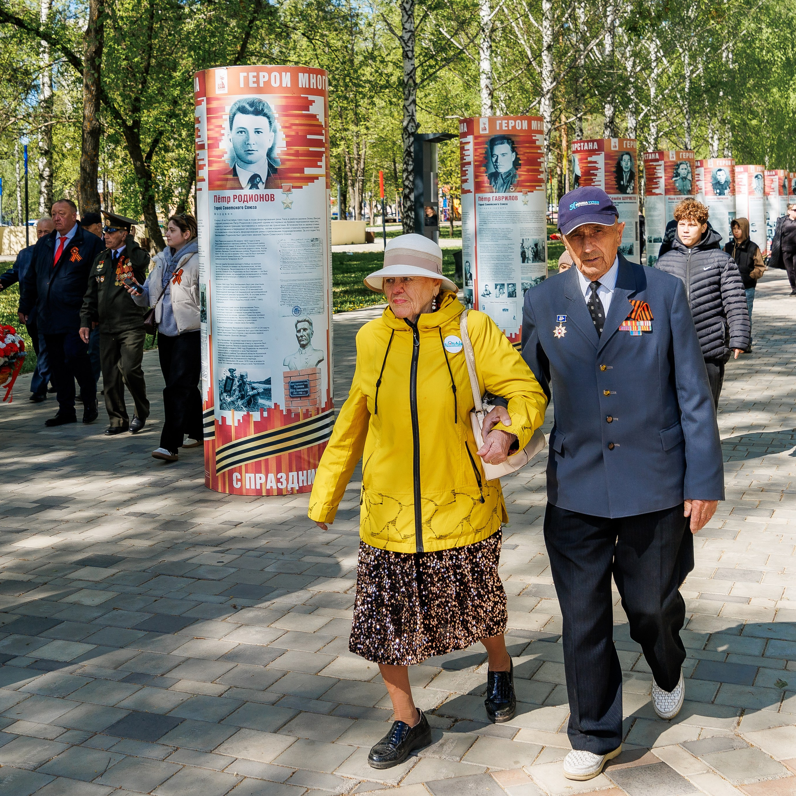 Празднование 9 мая — День Победы. Фоторепортаж.