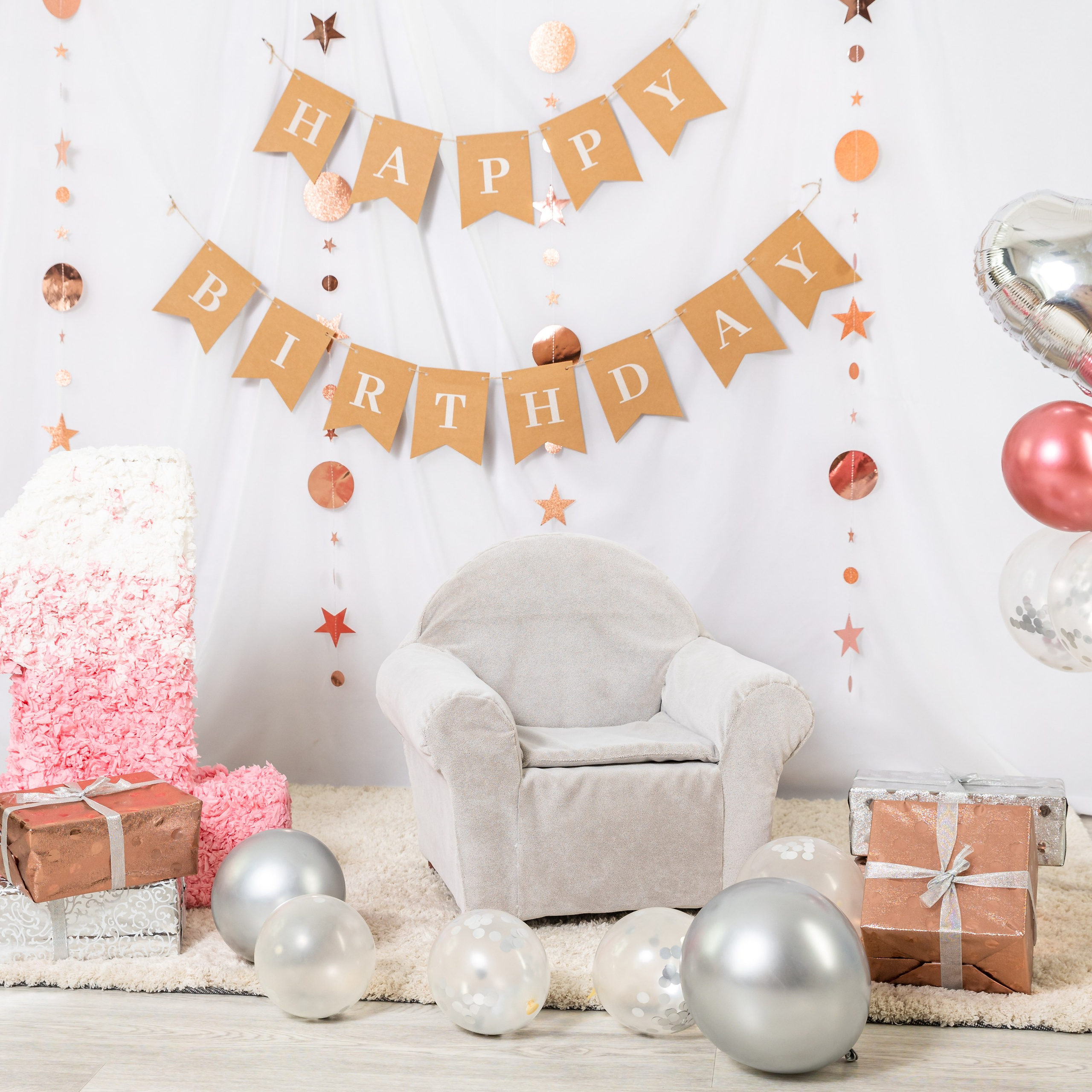 Фотозоны на День рождения. Детский семейный фотограф в г. Находка Ольга Коваленко, фотостудия Memories