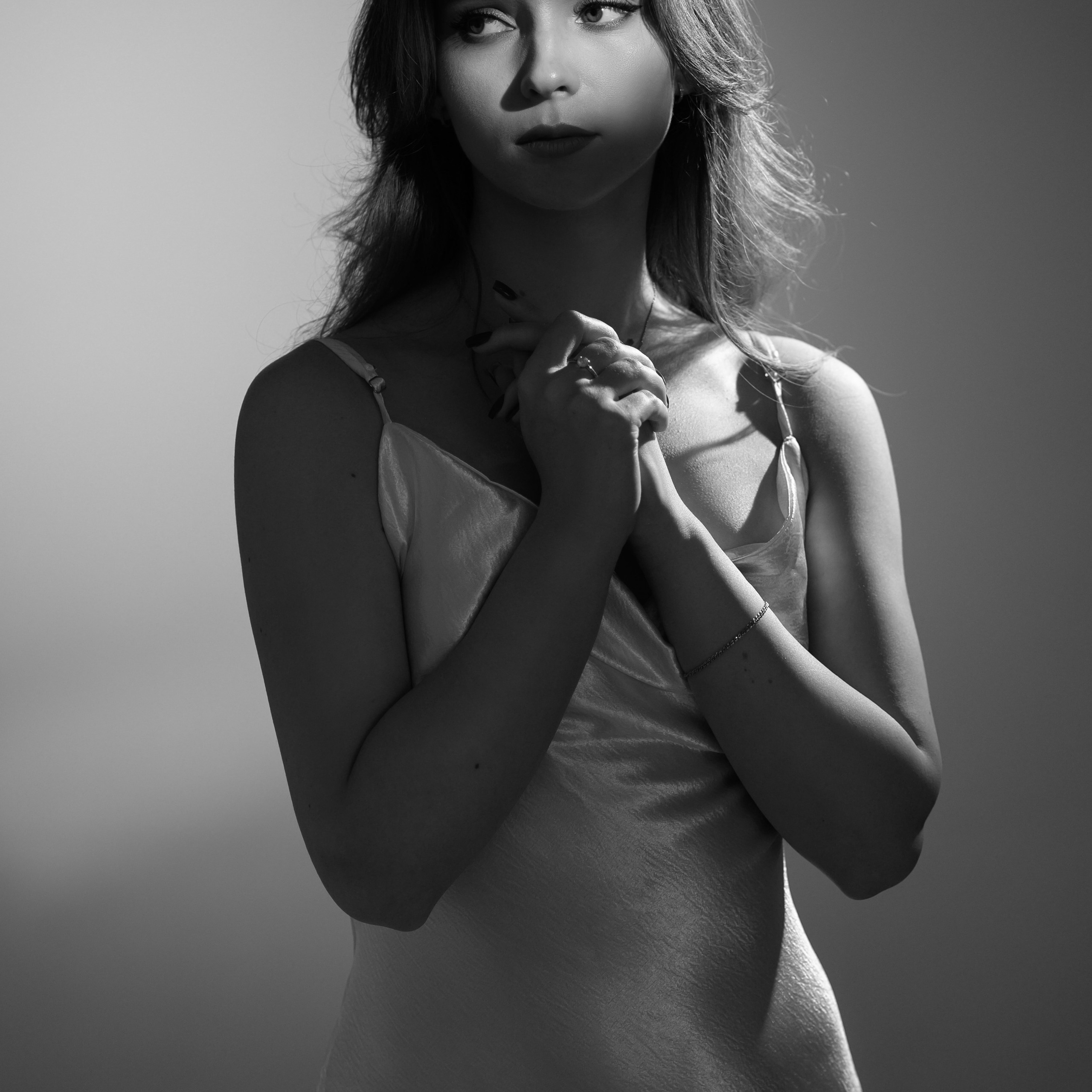 Съёмка для Анны с линзой Френеля