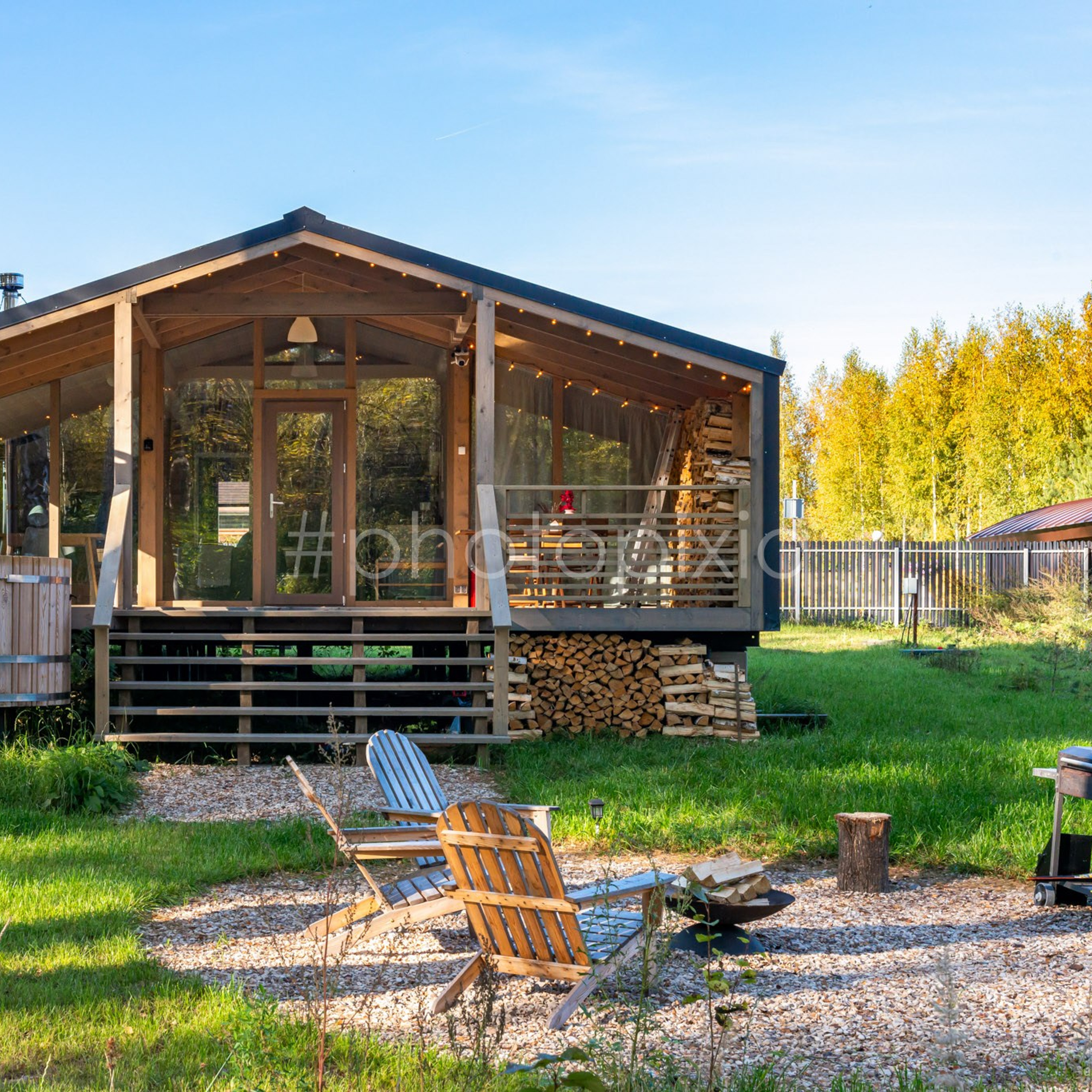 Съёмка загородного дома в КП Романовский Парк