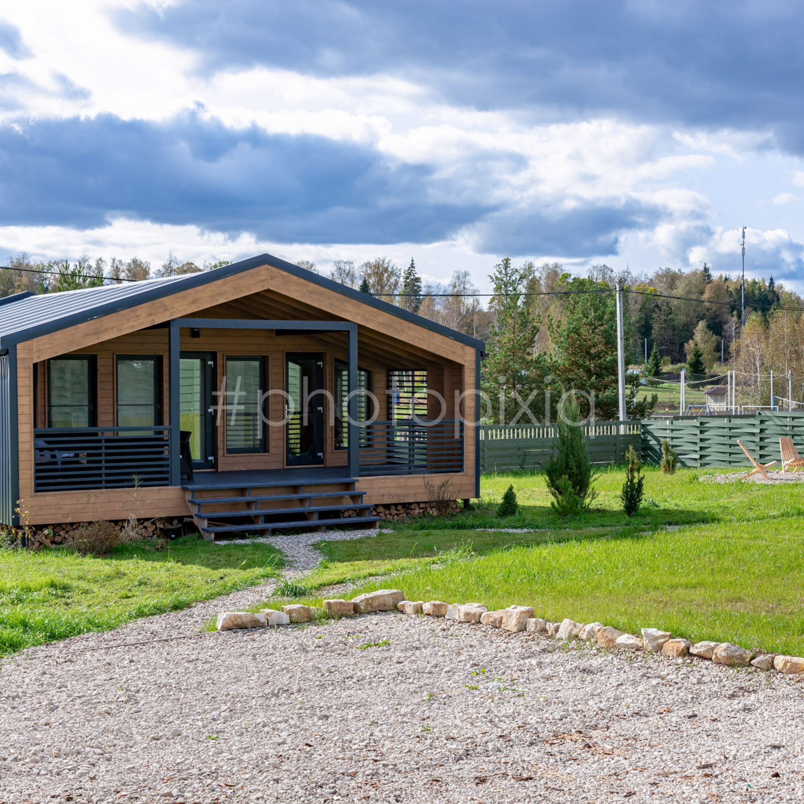 Съёмка загородного дома в ДПК Большие Всходы