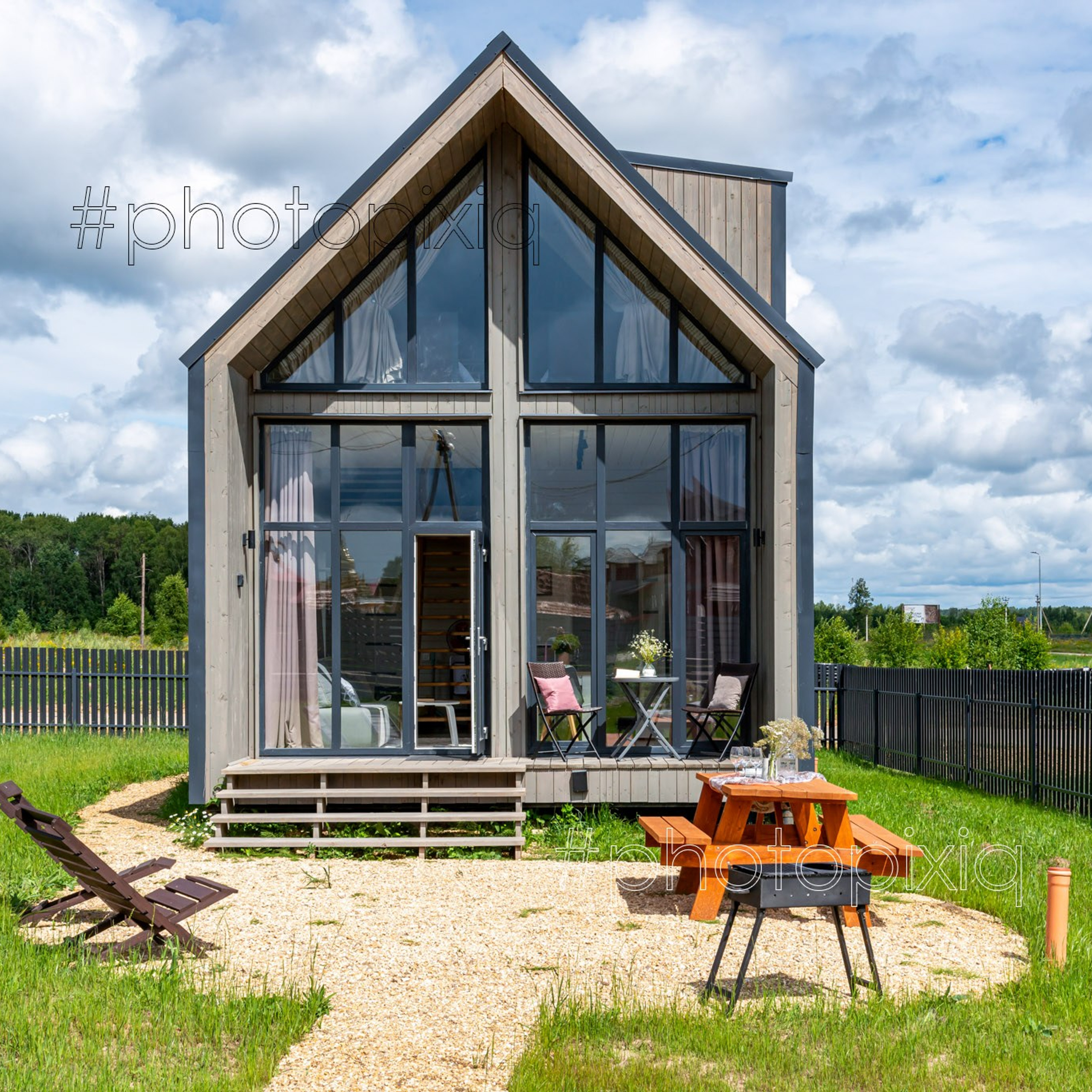 Съёмка барнхауса в Этномире