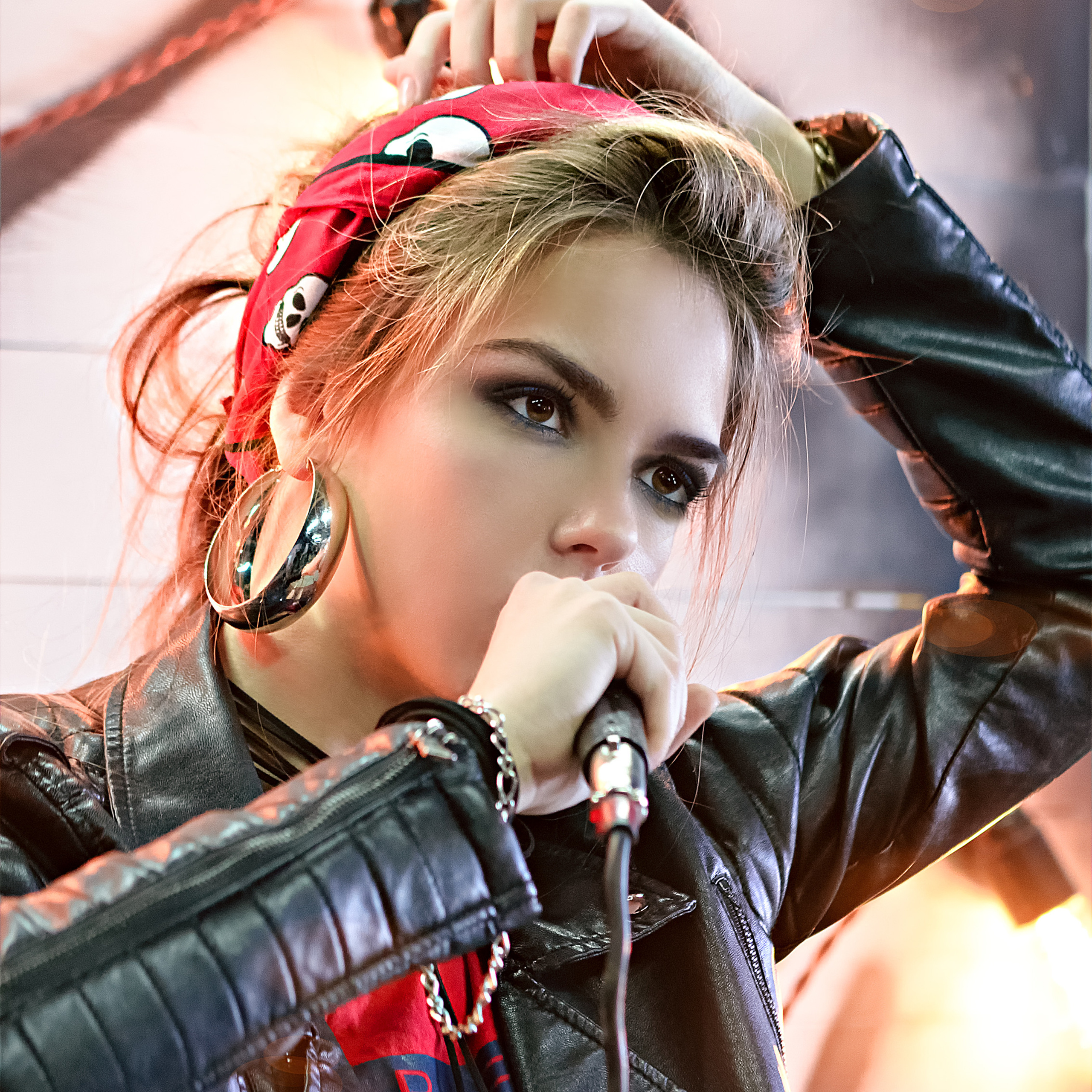 Съемка в студии