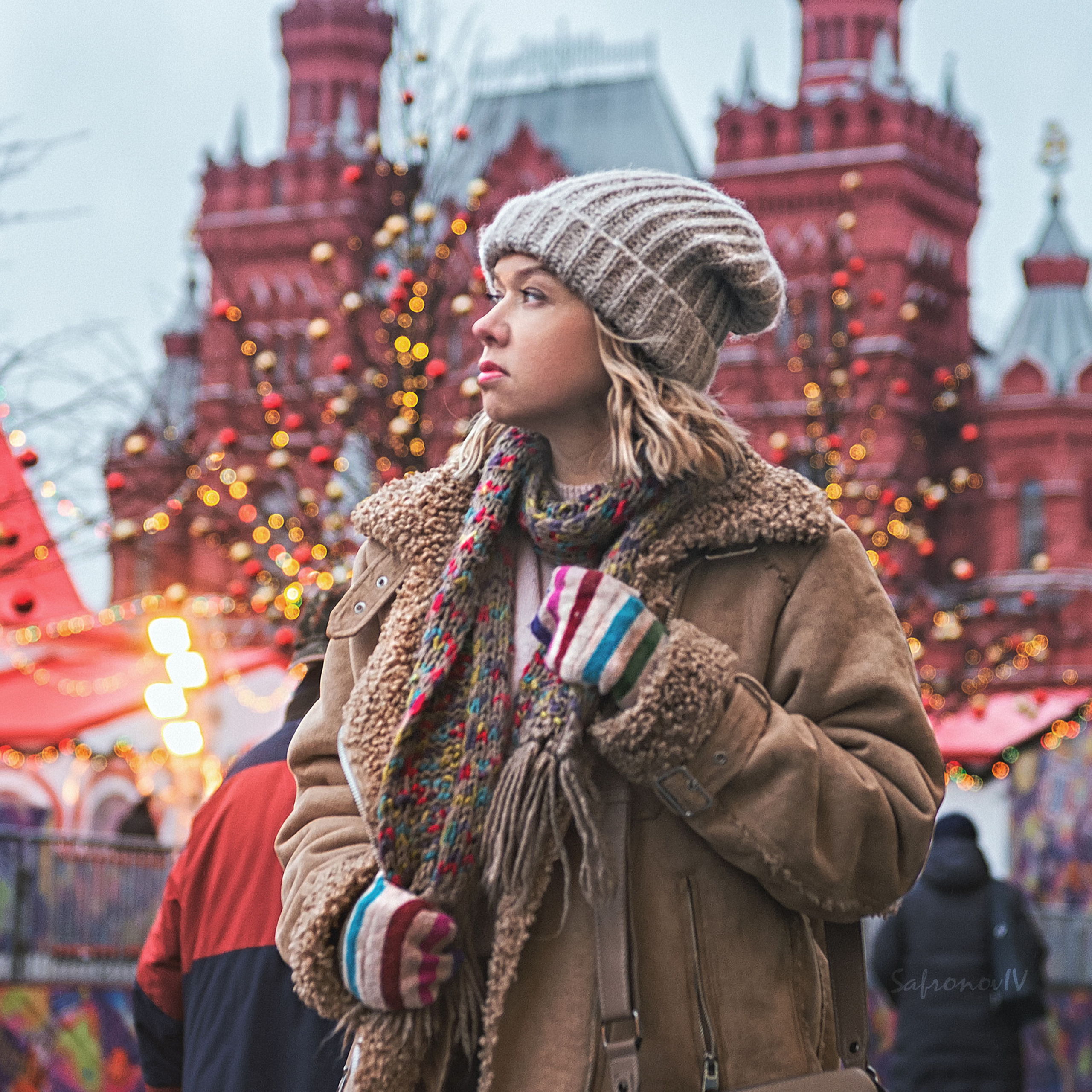Сюжетная фотосессия в центре Москвы