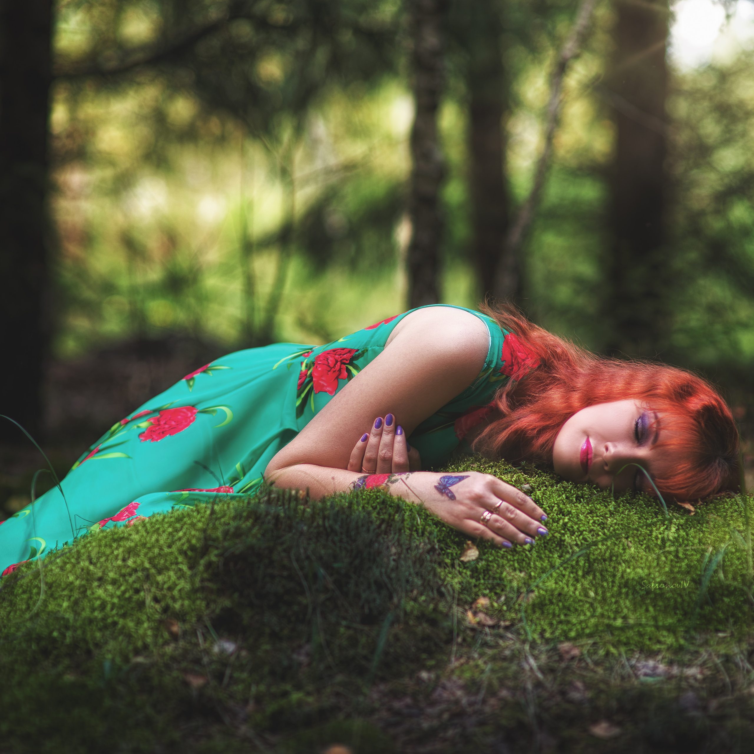 Фотосъемка в лесу