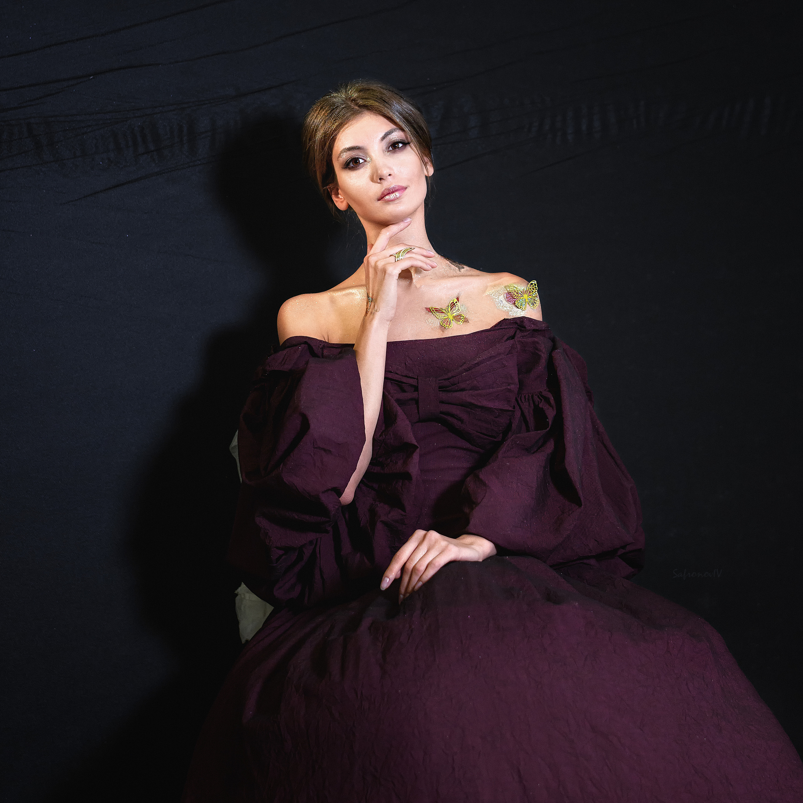 Творческая фотосессия в студии