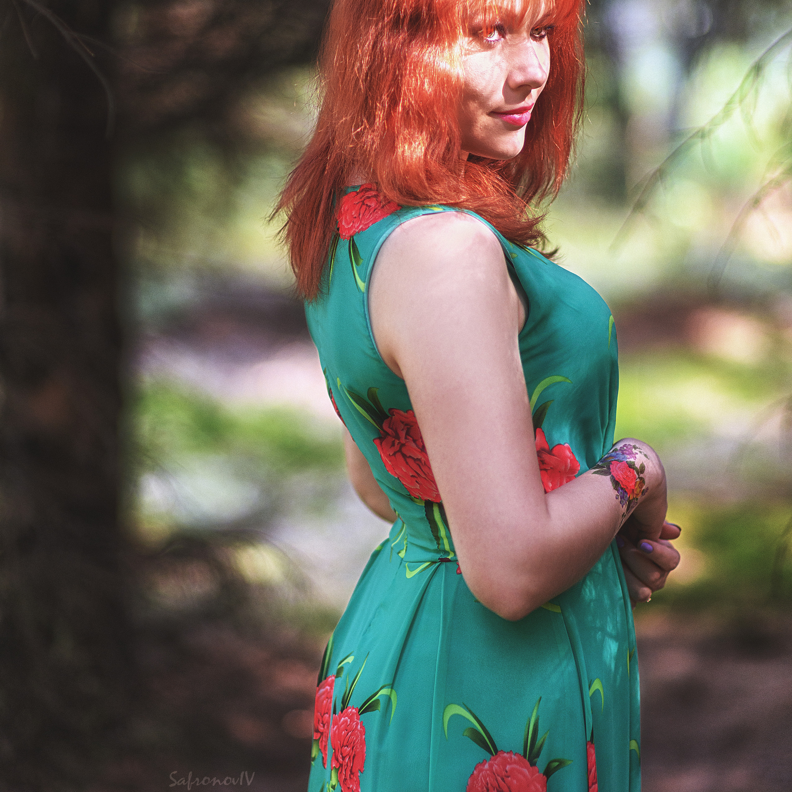 Фотосессия в лесу