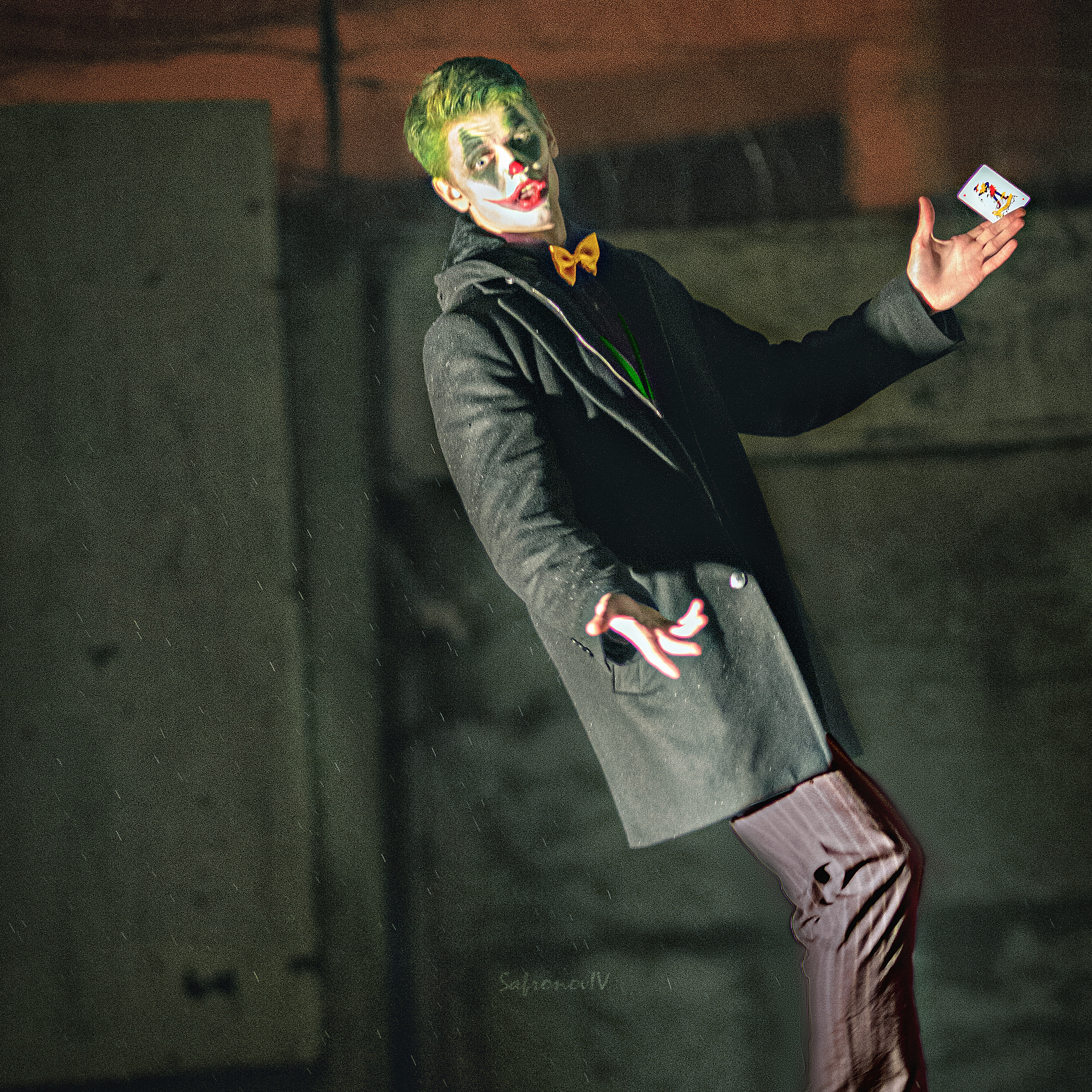 Хэллоуин-фотосессия в городе