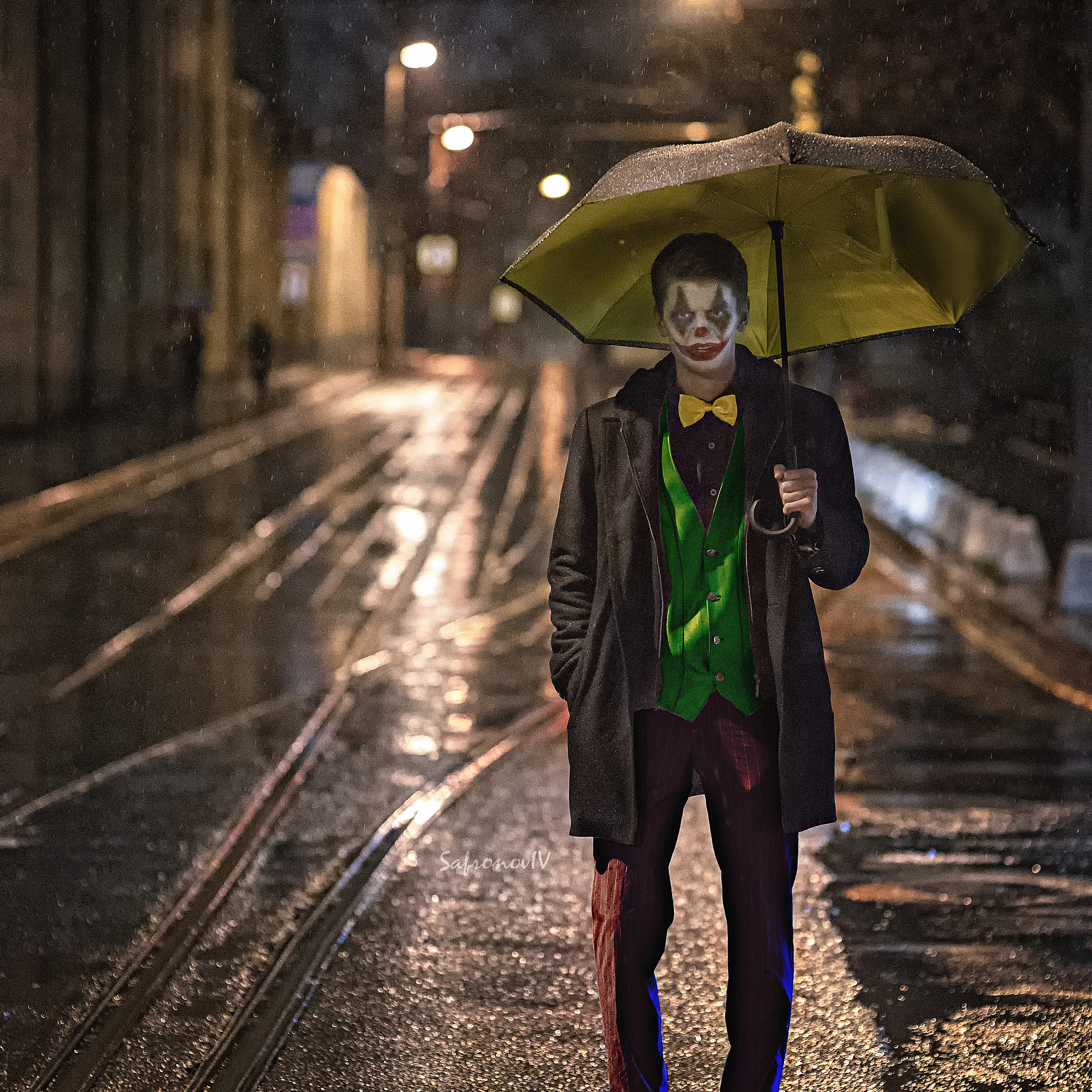 Прогулочная фотосессия на хэллоуин