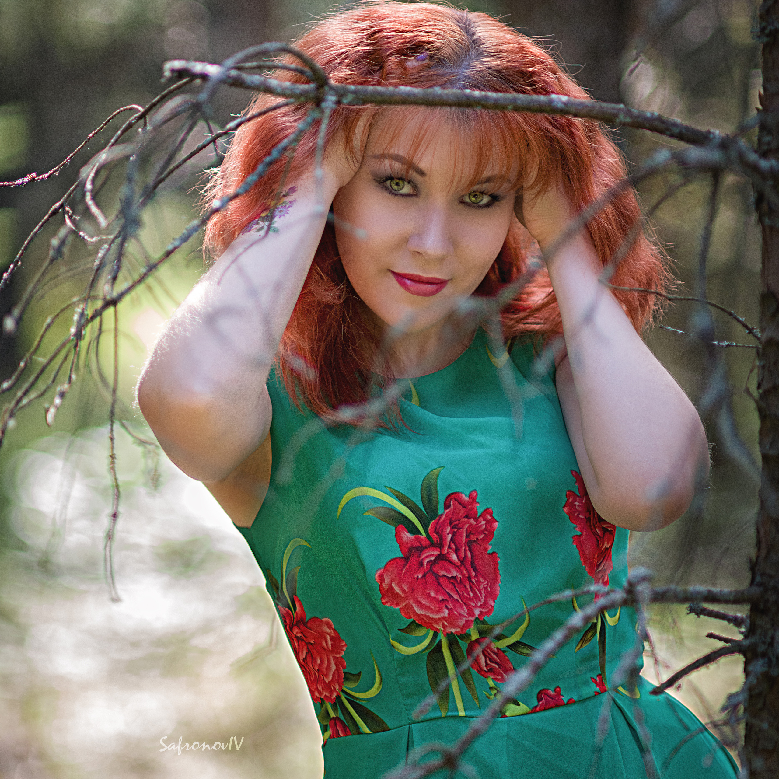 Фотосессия в лесу