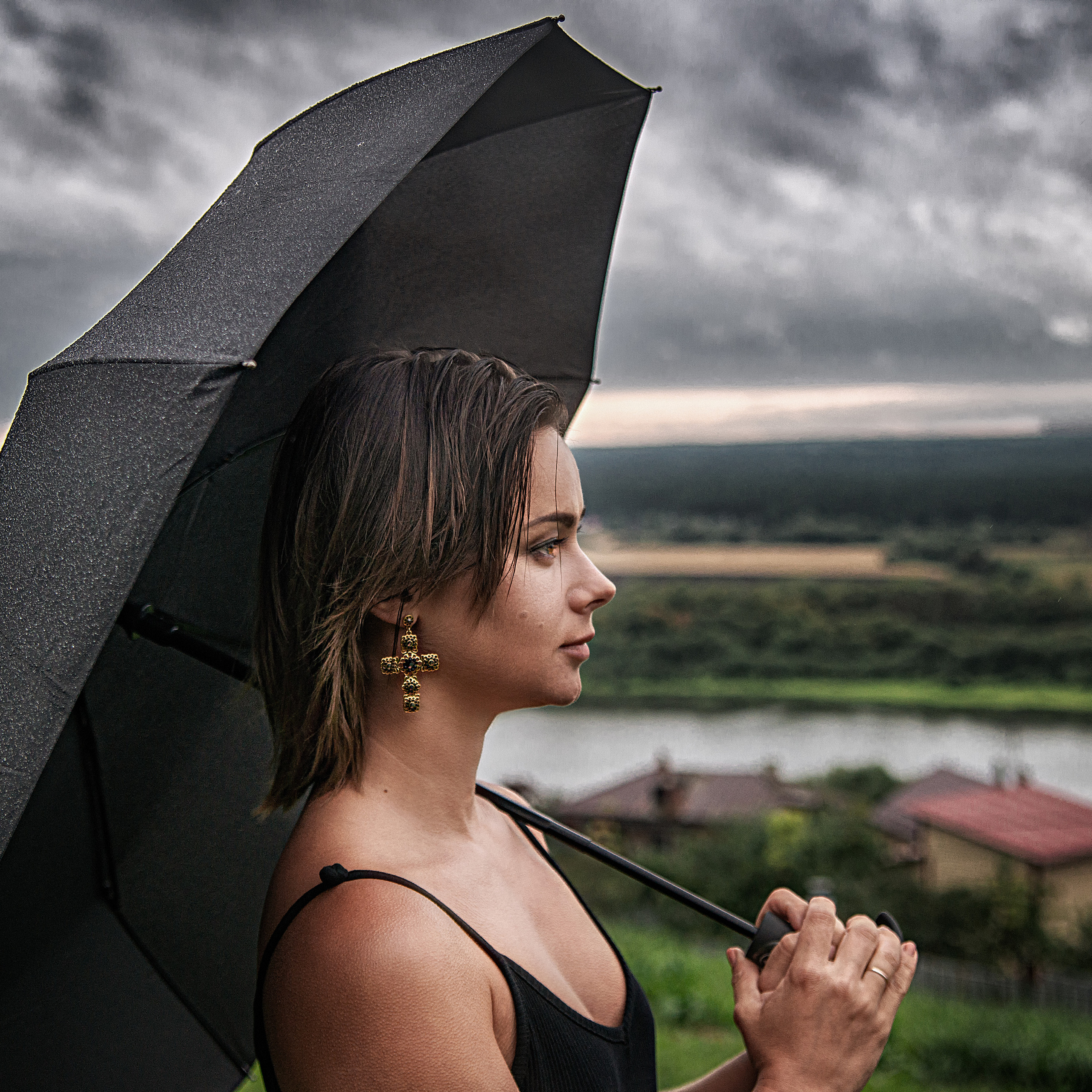 Фотосъемка на берегу реки