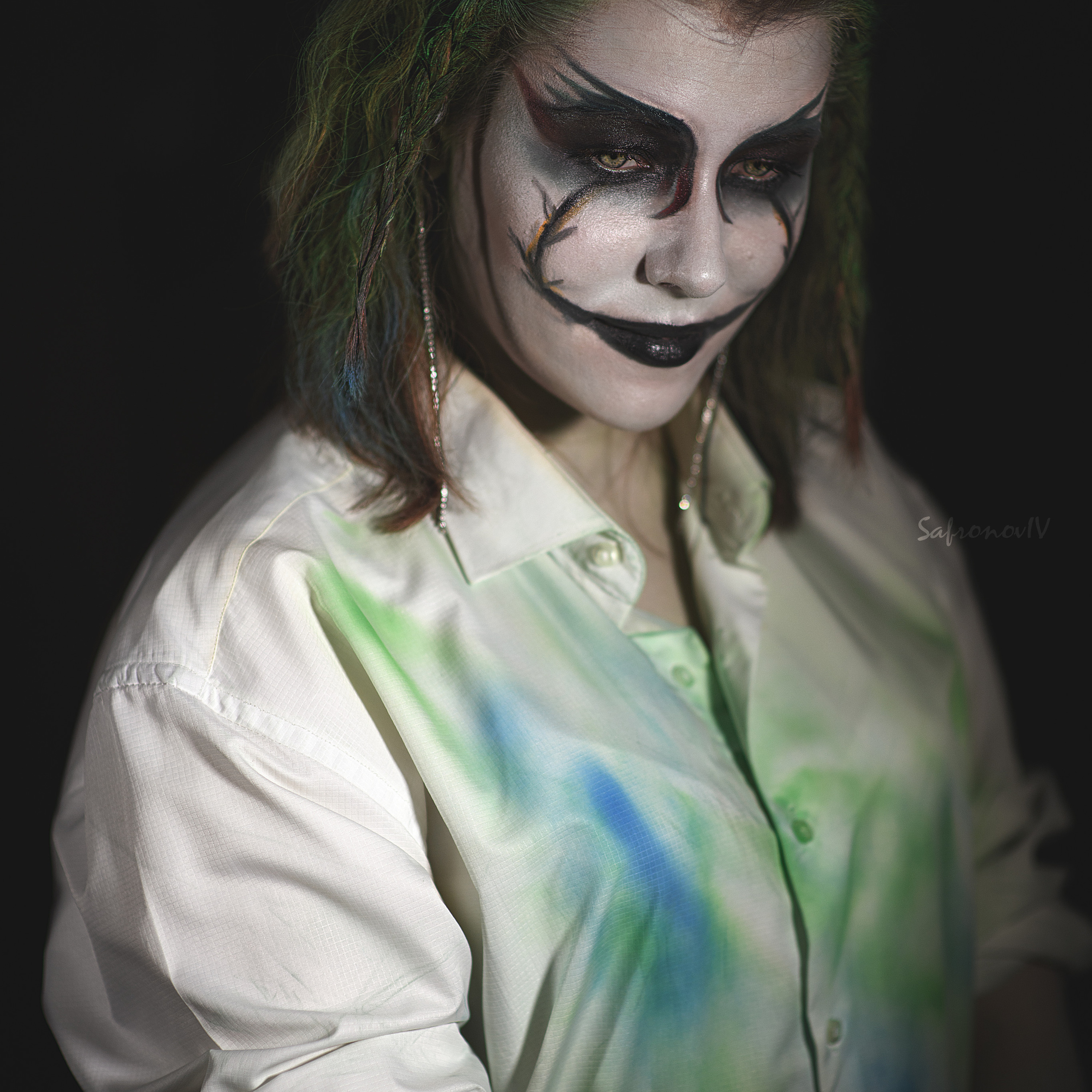 Студийная съемка под хэллоуин