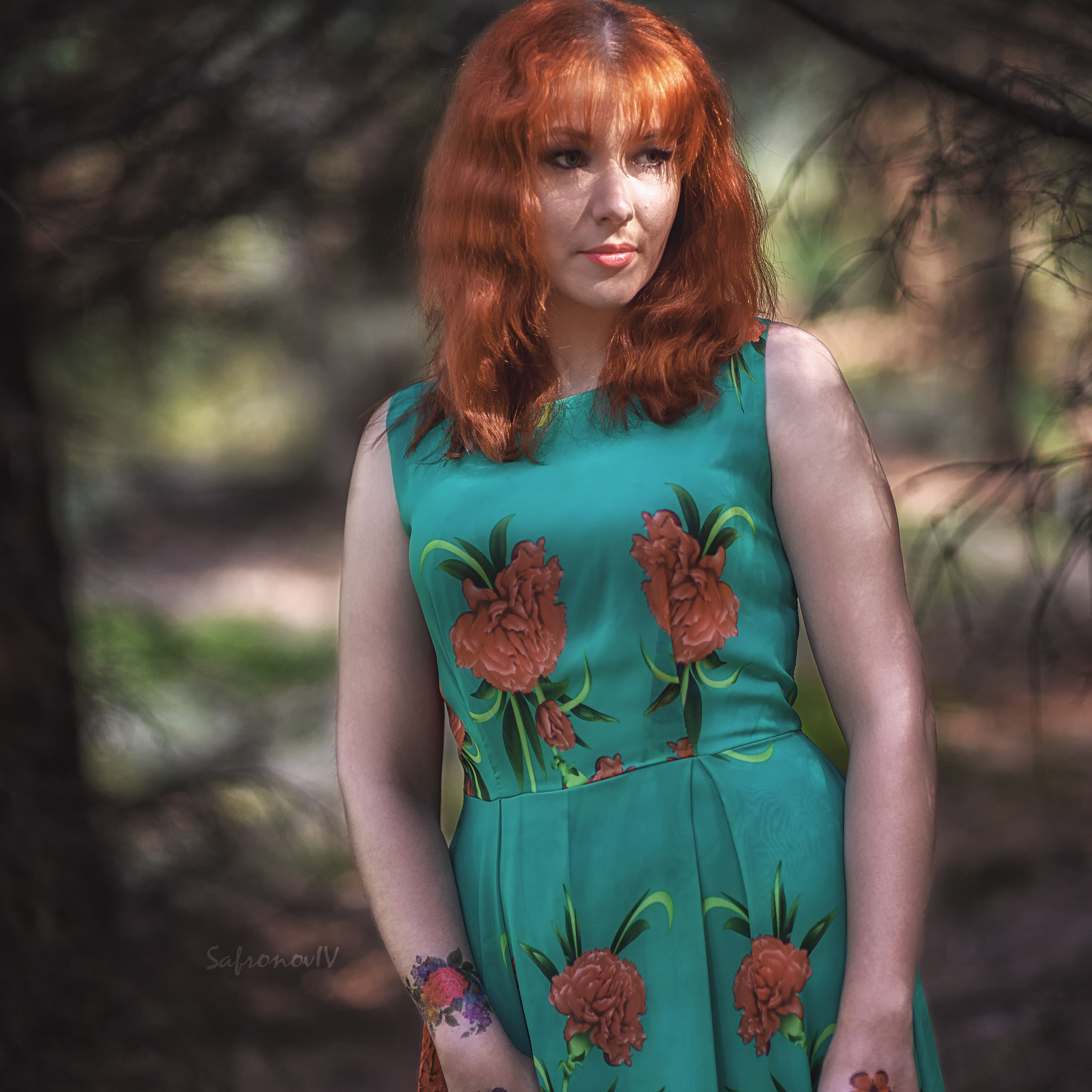 Фотосессия в лесу