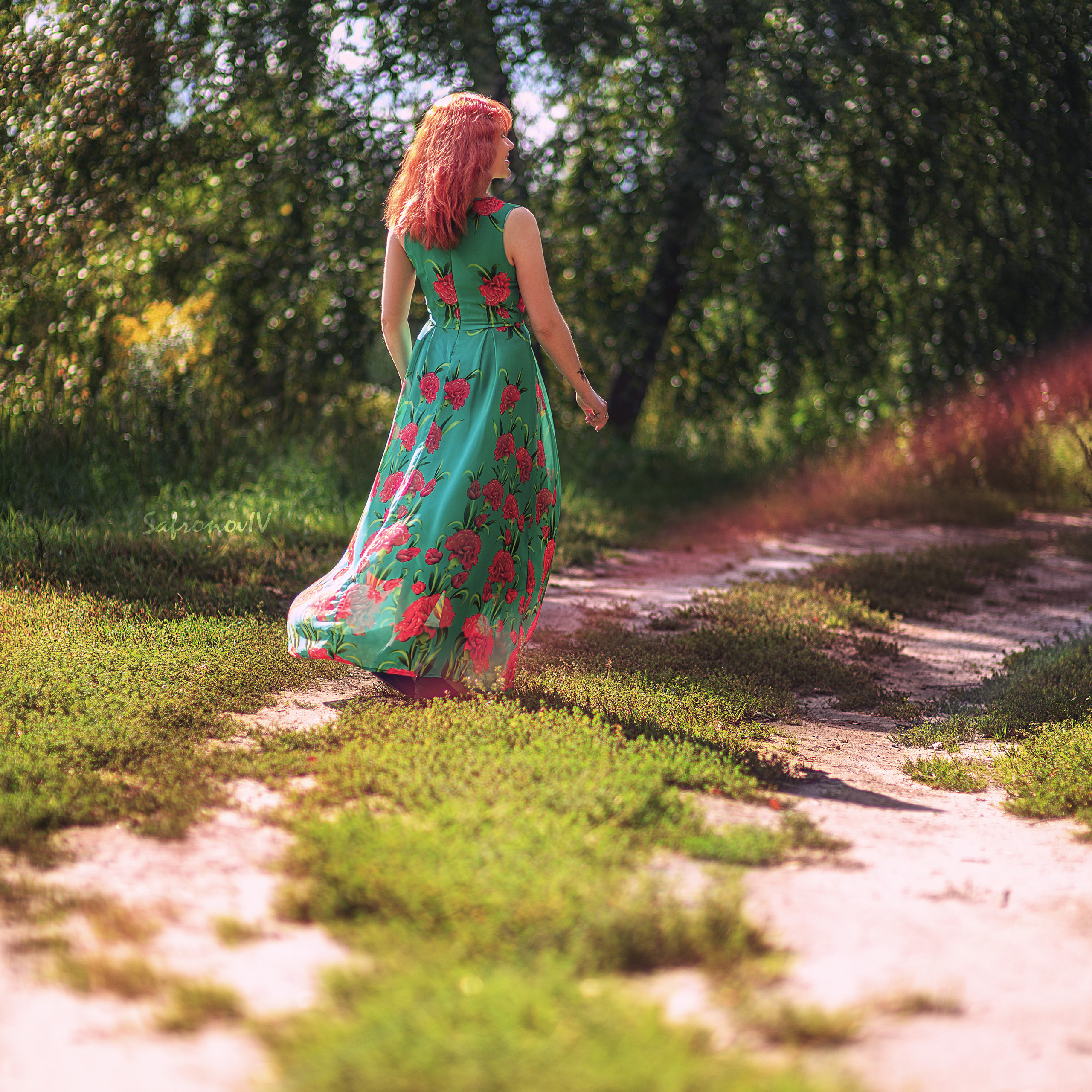 Летняя фотосессия в парке