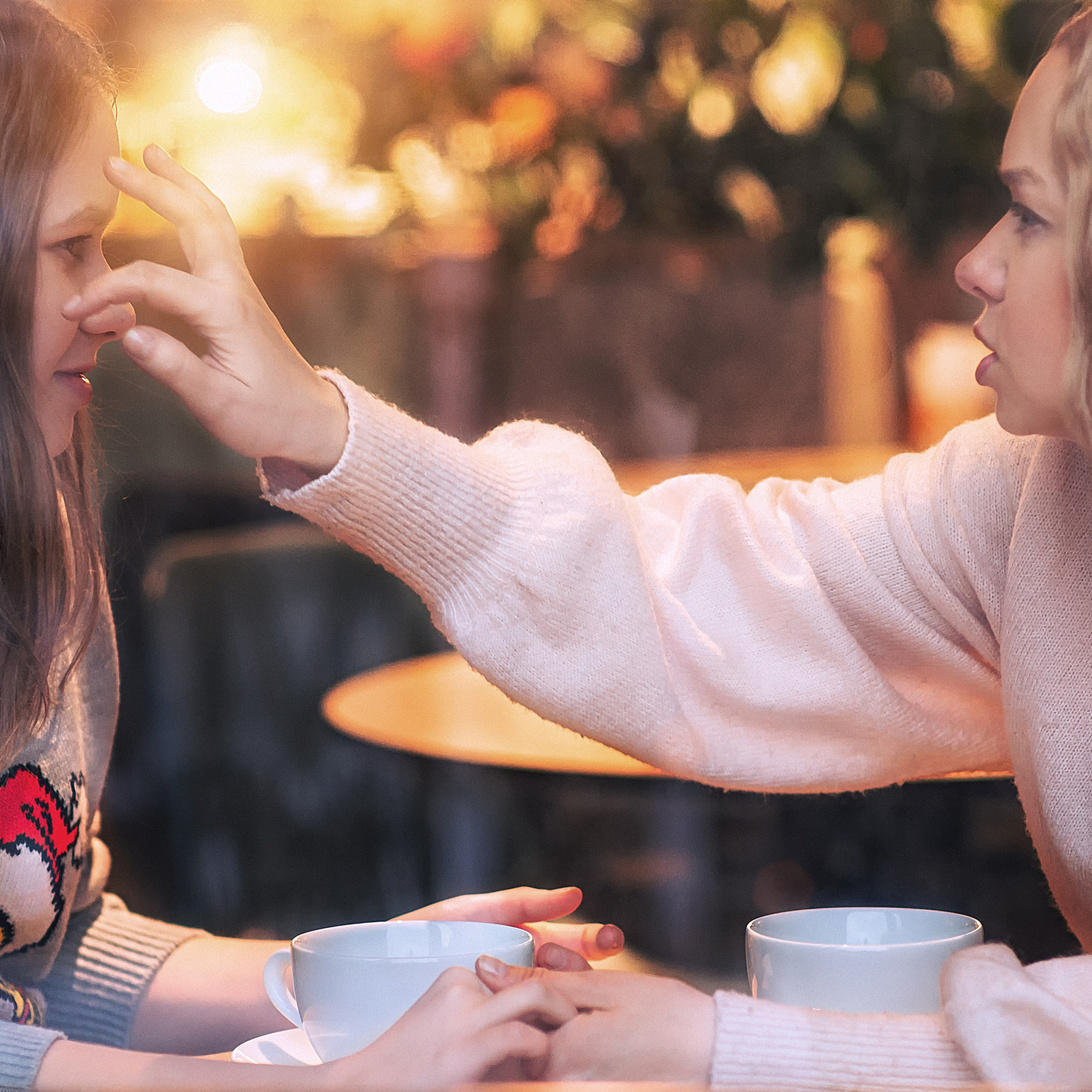 Фотосессия в кафе