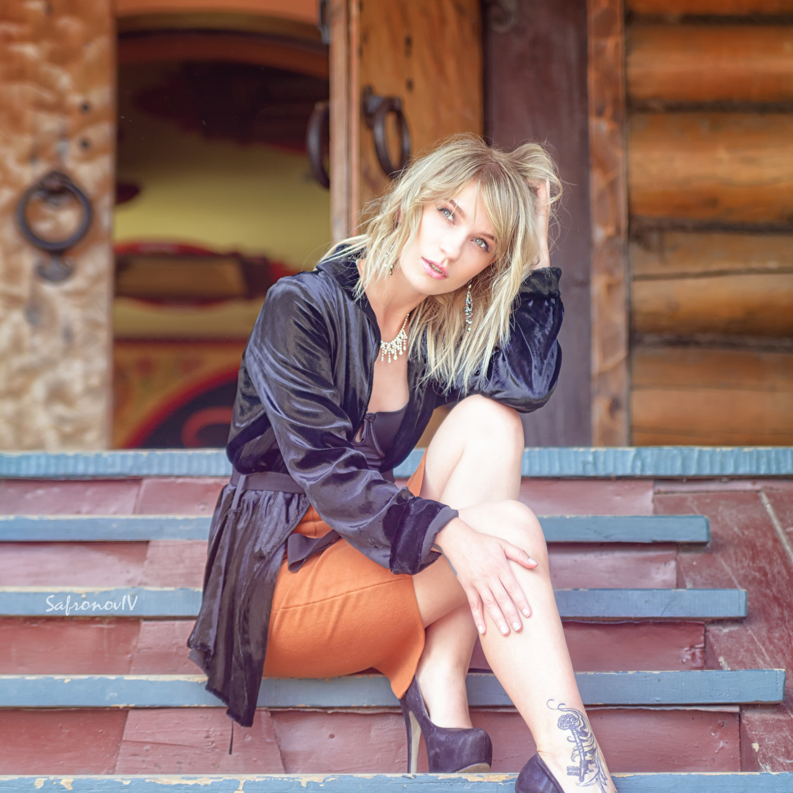 Летняя фотосъемка на улице