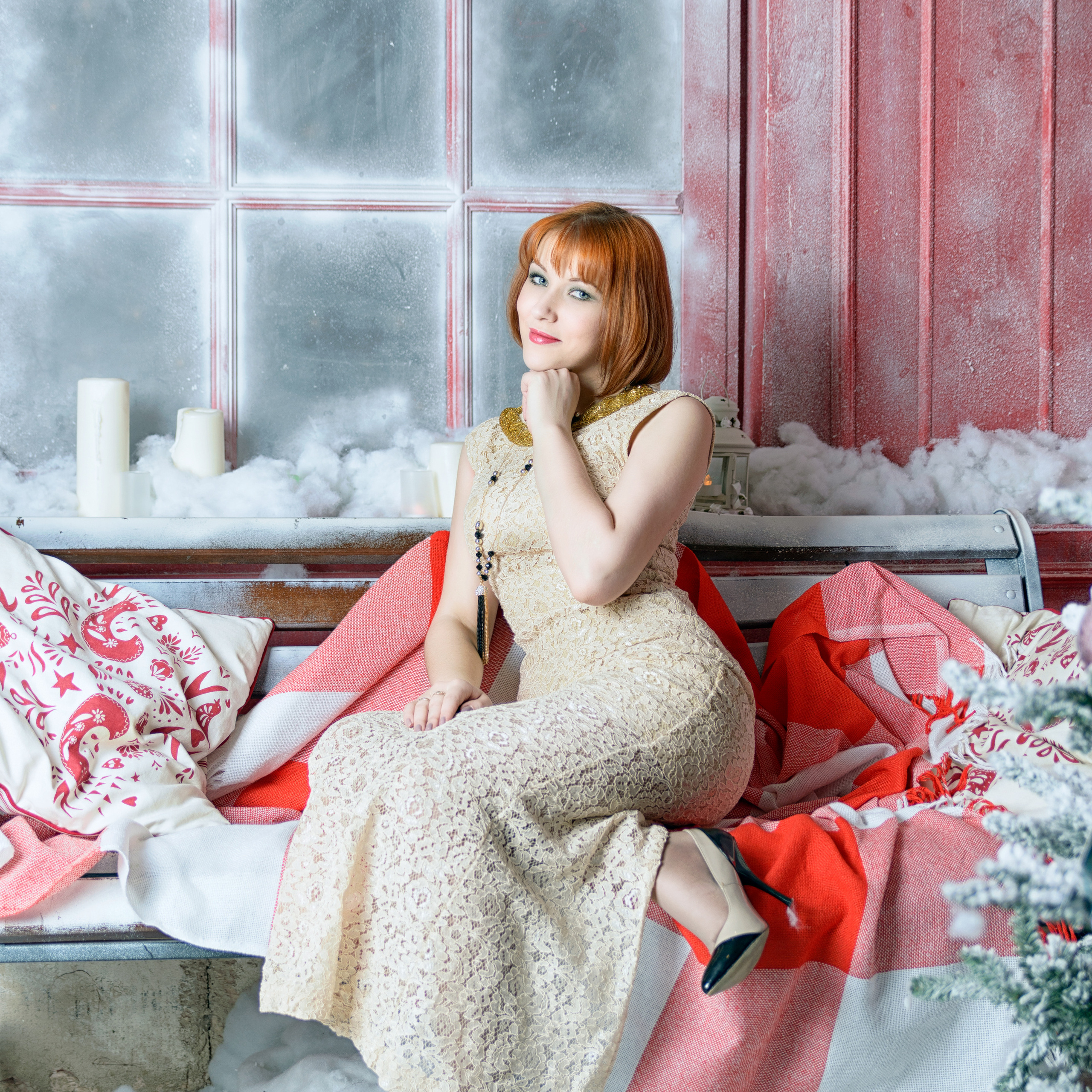 Новогодняя фотосессия в фотостудии Измайлово