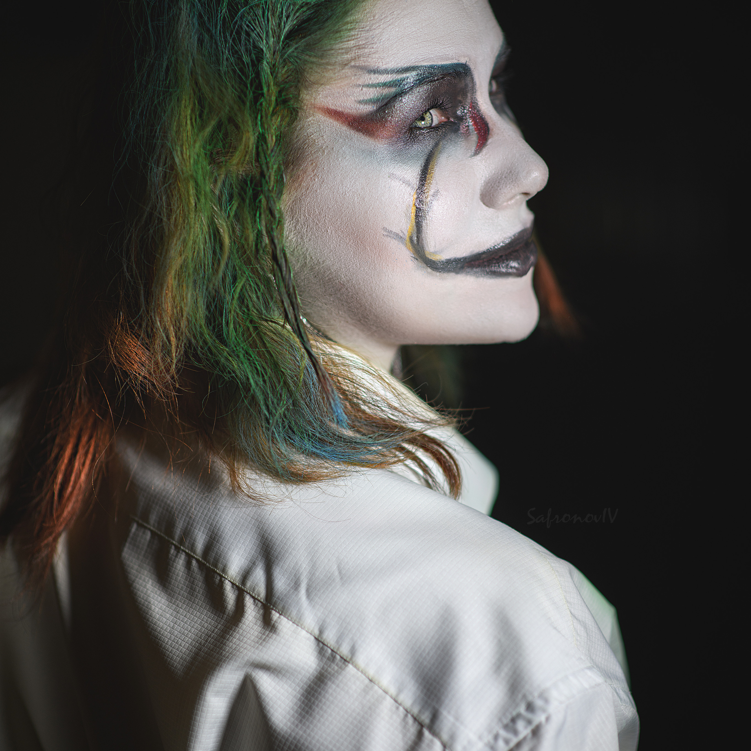 Фотосъемка в гриме на Хэллоуин