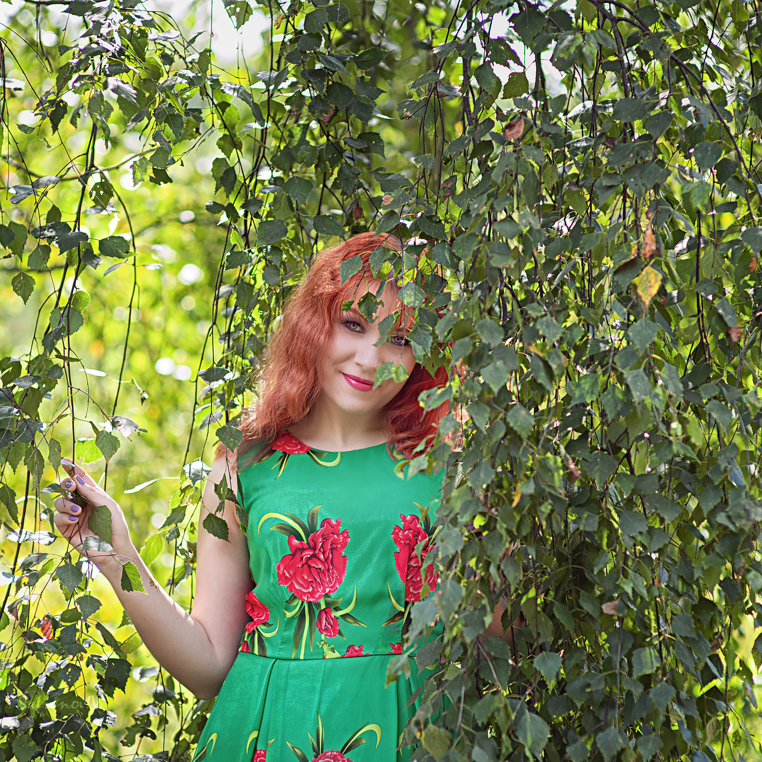 Фотосессия в саду