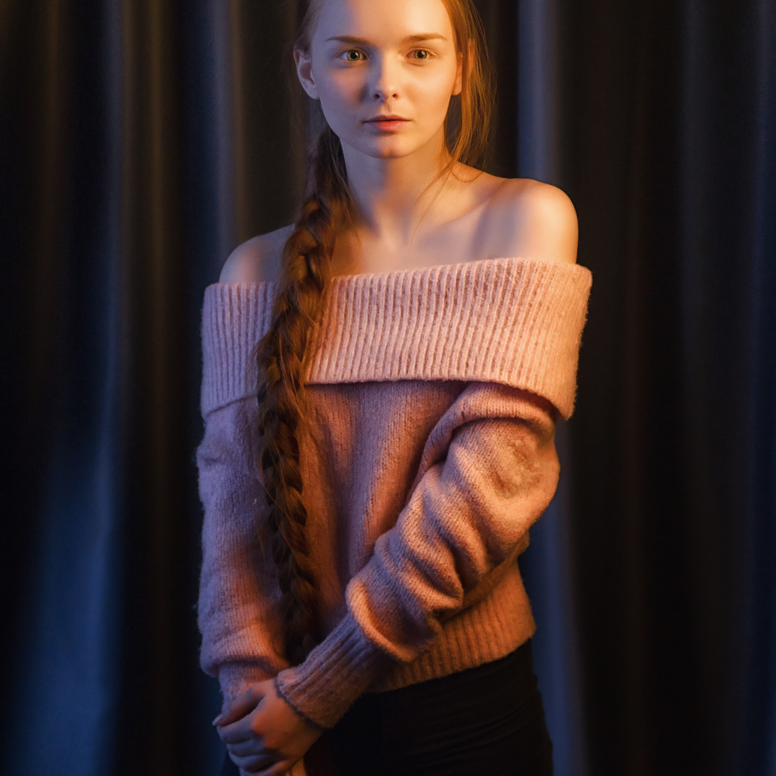 Фотосъемка с естественным и студийным цветом