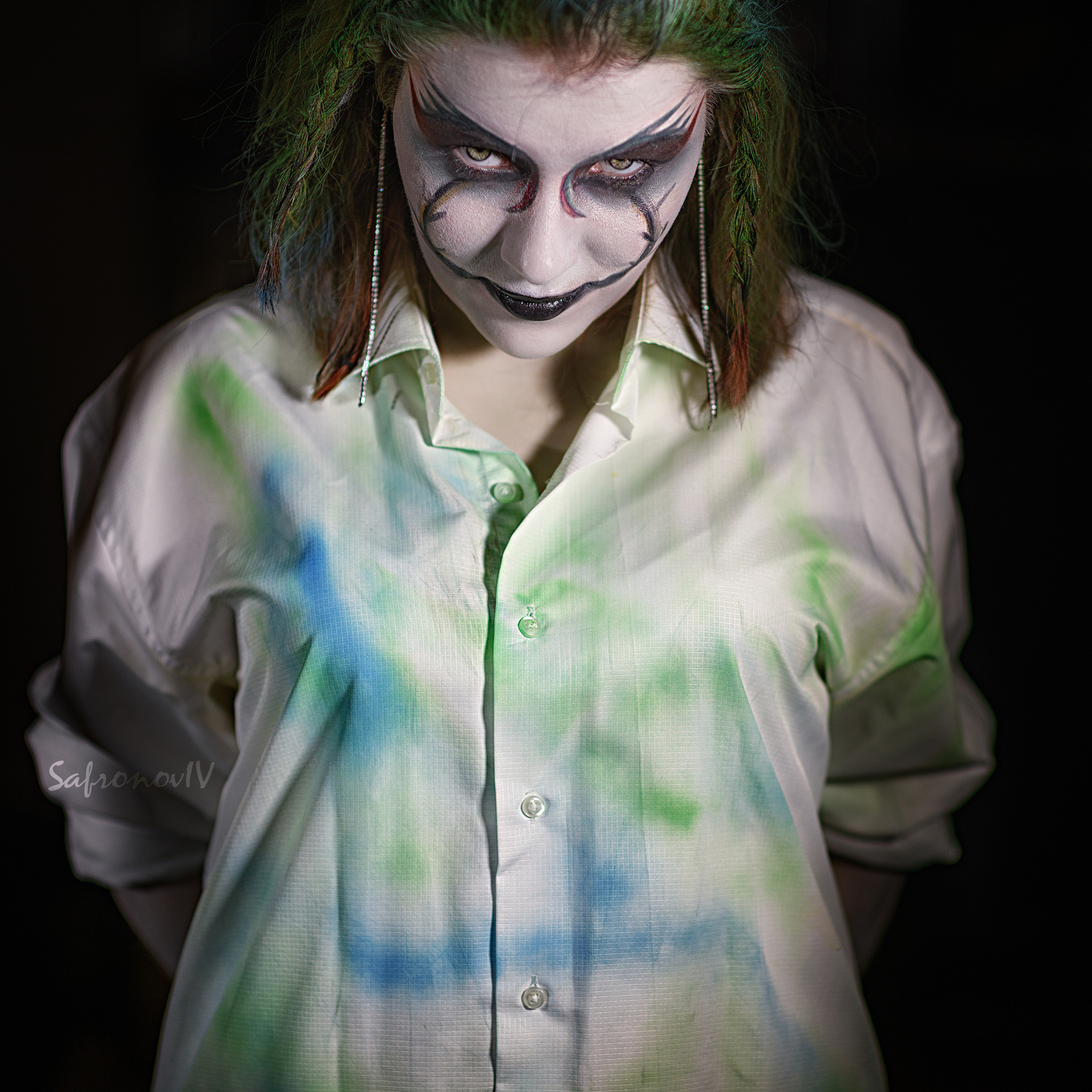 Творческая фотосъемка в гриме