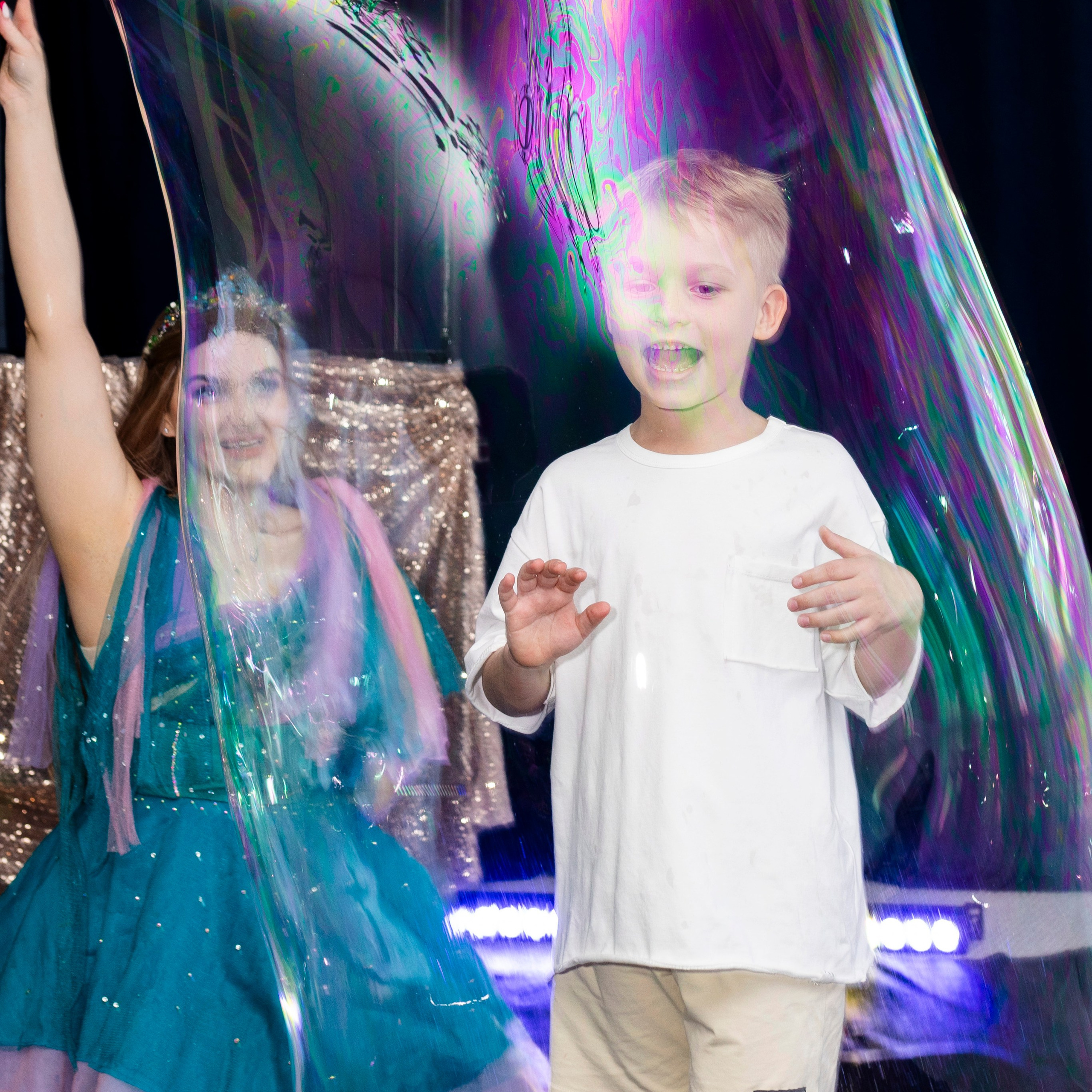 День рождения в саду