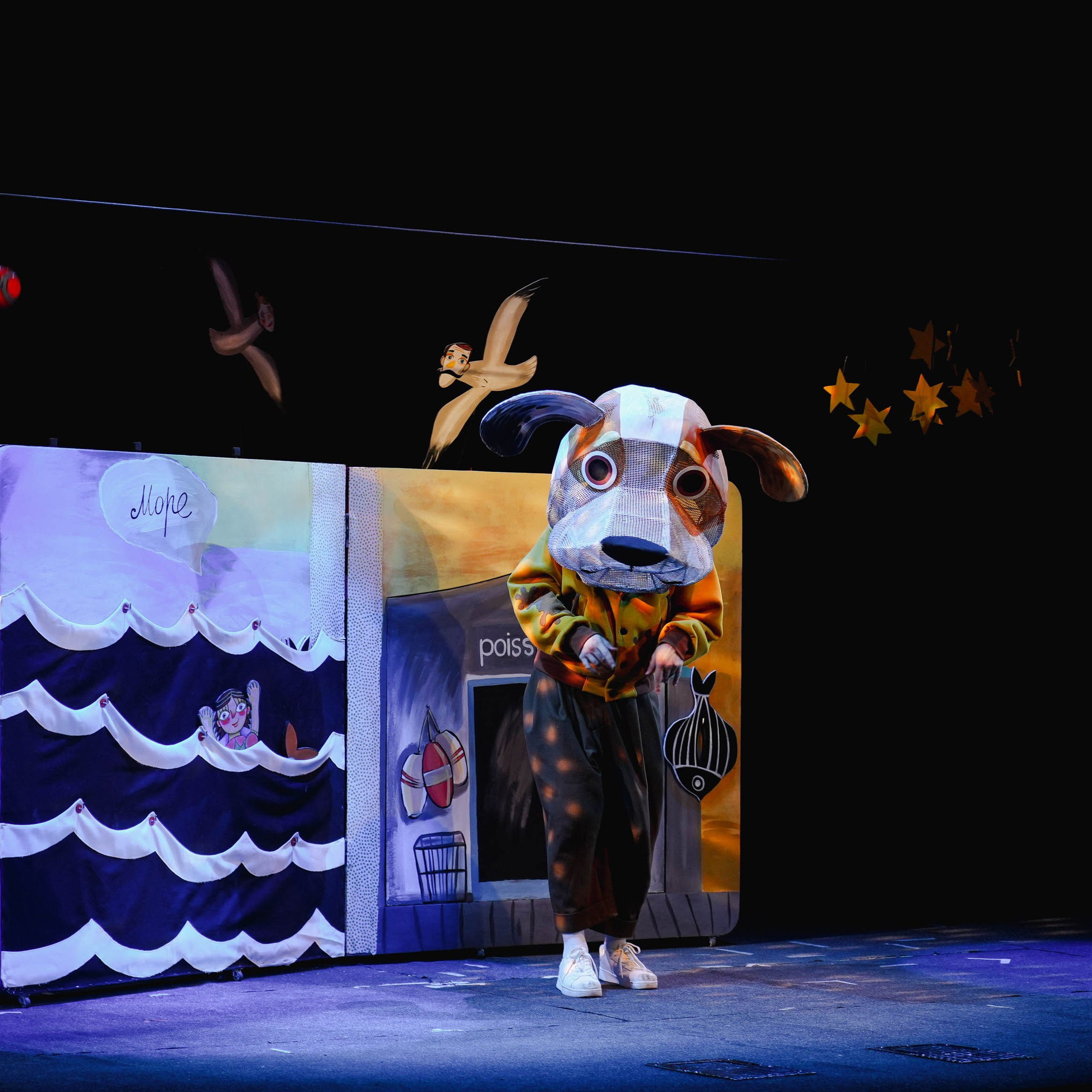 Репетиция спектакля «Дневник фокса Микки». Спортивный и репортажный фотограф в Иваново Сергей Силкин