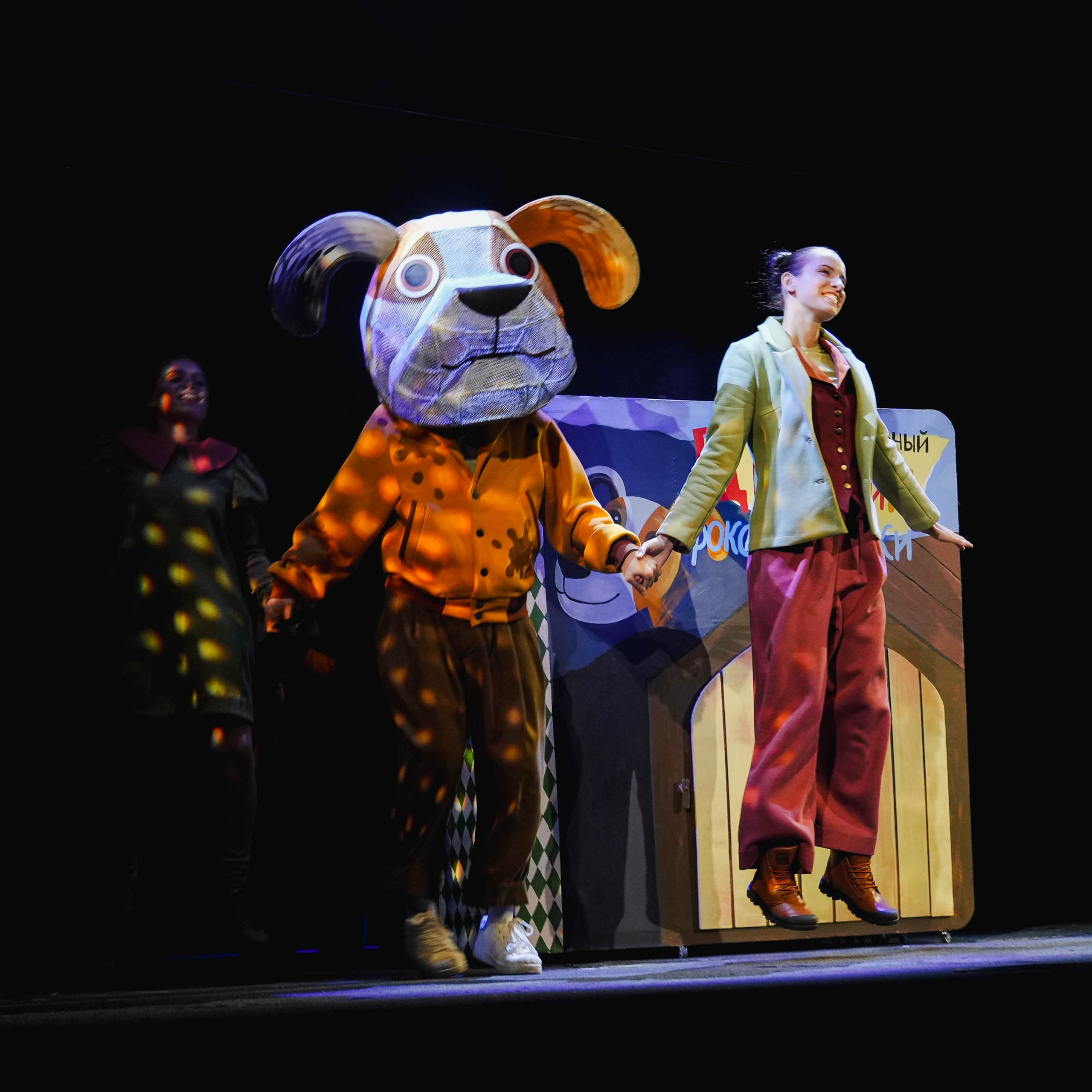 Репетиция спектакля «Дневник фокса Микки». Спортивный и репортажный фотограф в Иваново Сергей Силкин