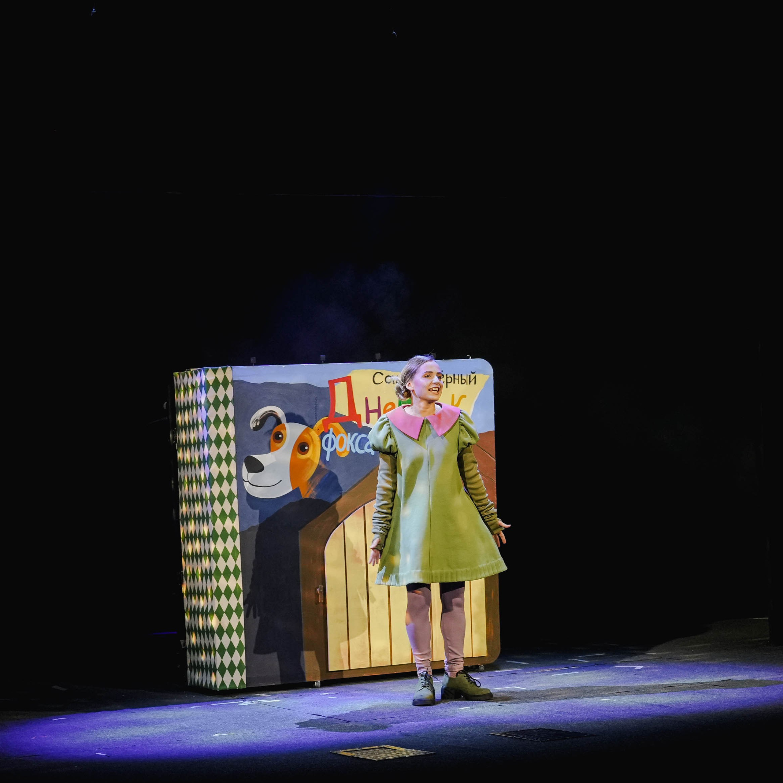 Репетиция спектакля «Дневник фокса Микки». Спортивный и репортажный фотограф в Иваново Сергей Силкин