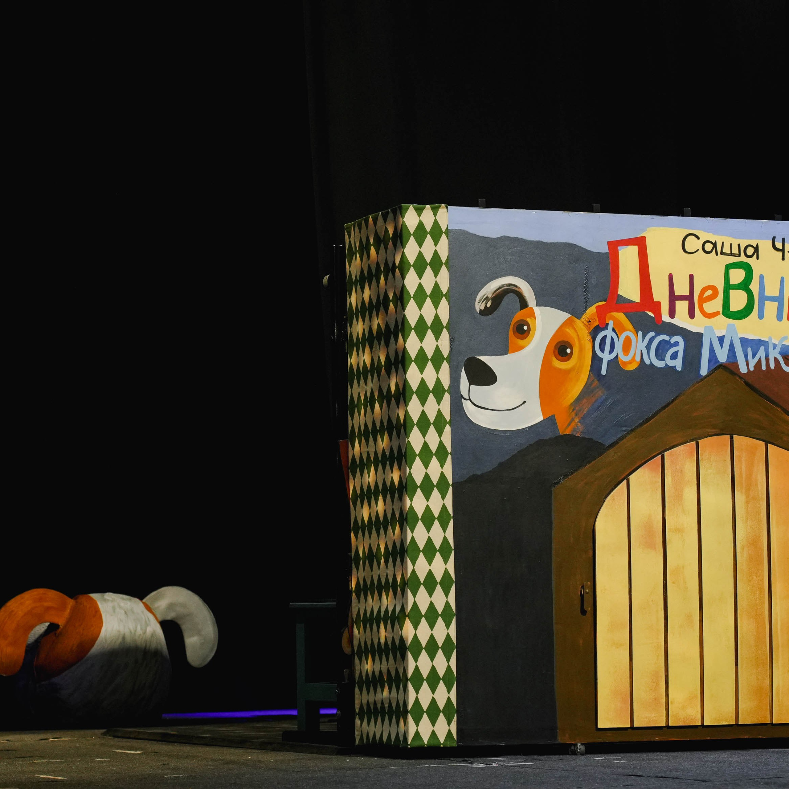 Репетиция спектакля «Дневник фокса Микки». Спортивный и репортажный фотограф в Иваново Сергей Силкин