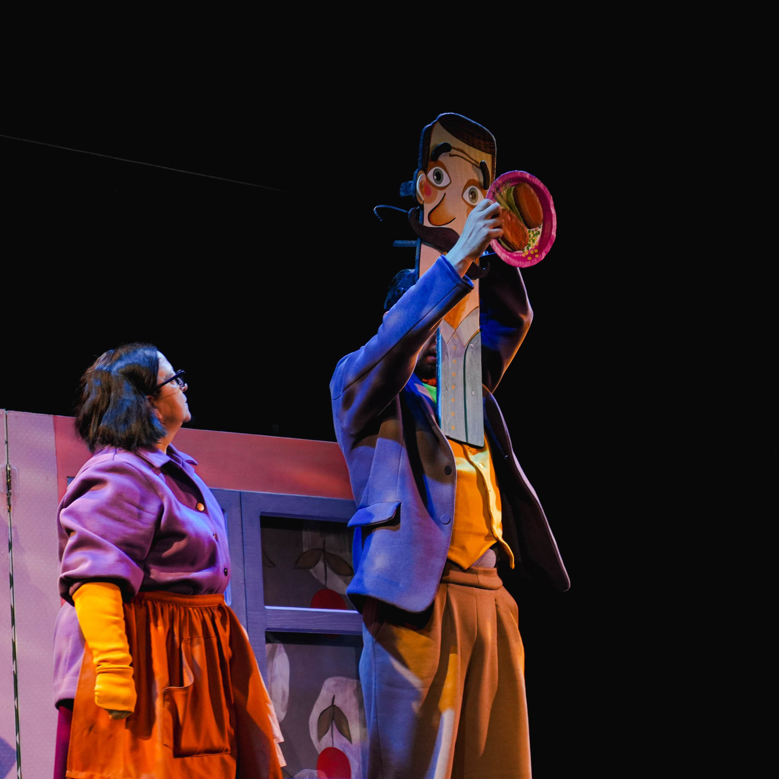 Репетиция спектакля «Дневник фокса Микки». Спортивный и репортажный фотограф в Иваново Сергей Силкин