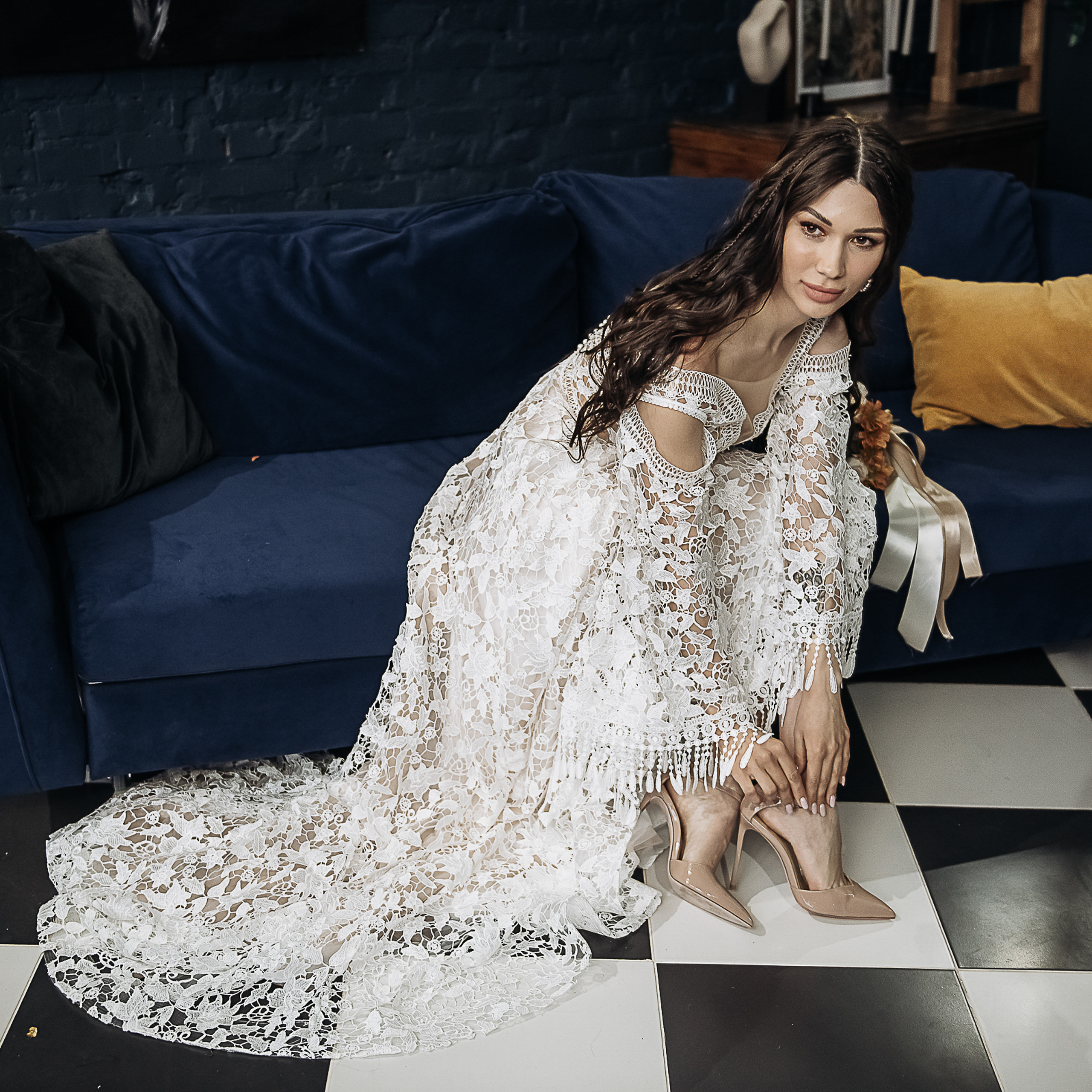 Свадебная фотосессия в студии