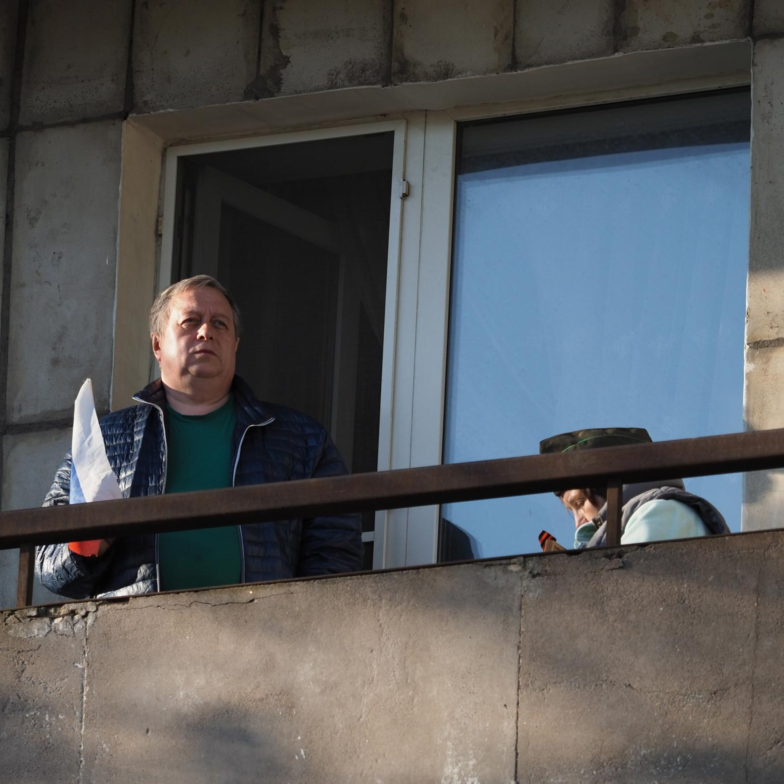 May 9, 2020, Since all events were canceled on Victory Day, which commemorates the end of World War II, patriotic citizens and veterans participated in an action dedicated to Victory Day. All participants in the action went out onto the balconies of their homes with Russian symbols at a designated time.