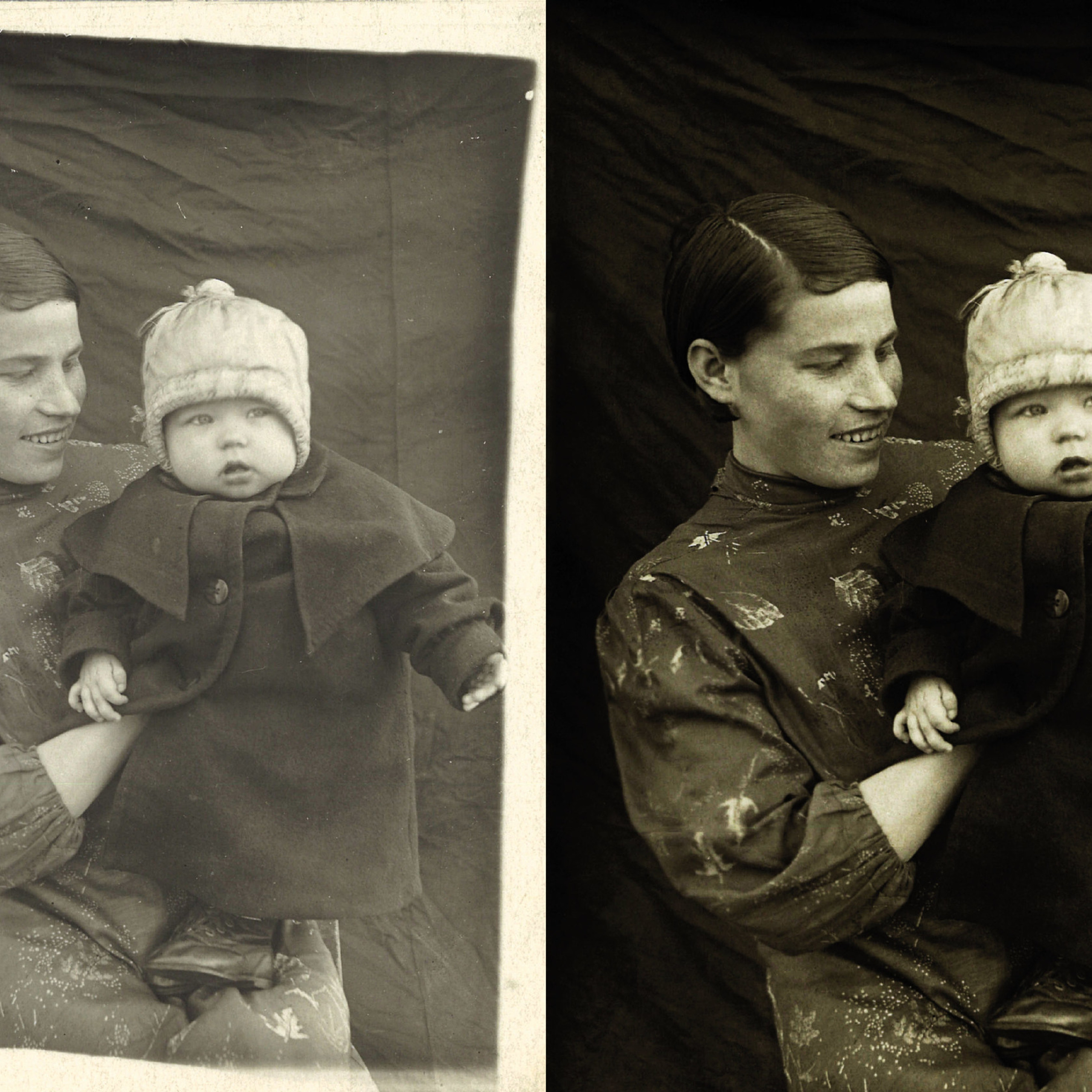 Фото до и после. Стоимость такой работы 500 р