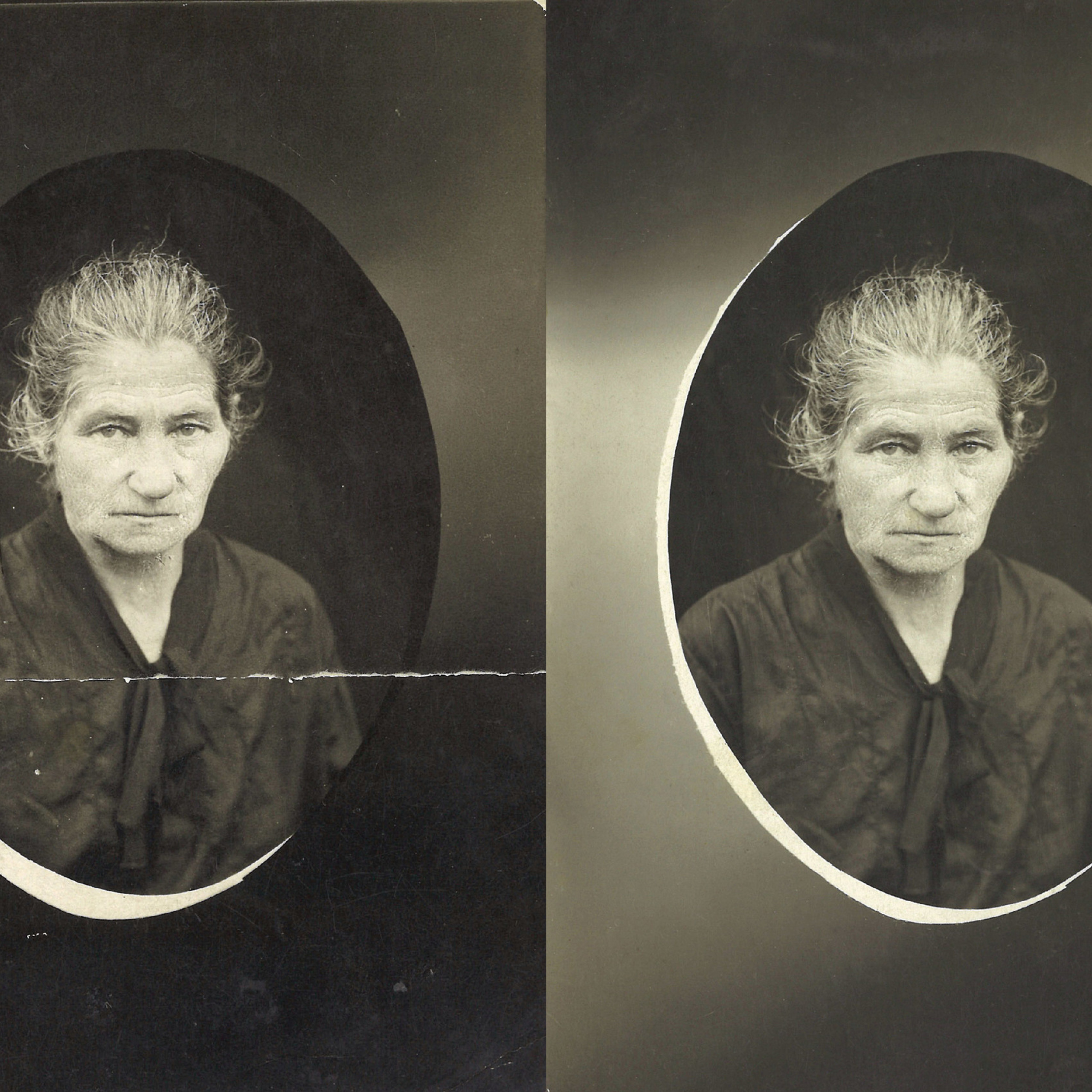 Фото до и после. Стоимость такой работы 500 р