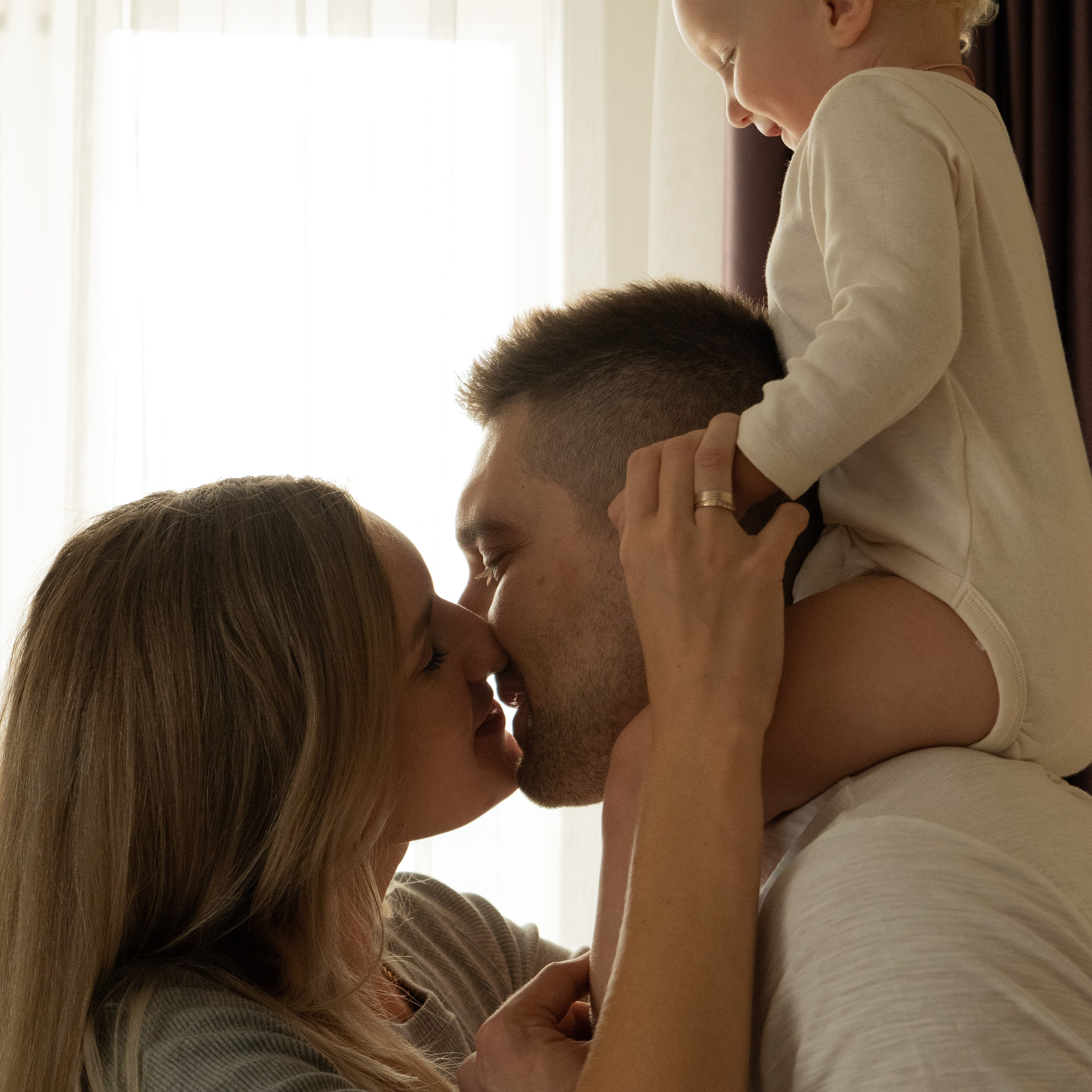 Семейная фотосессия дома