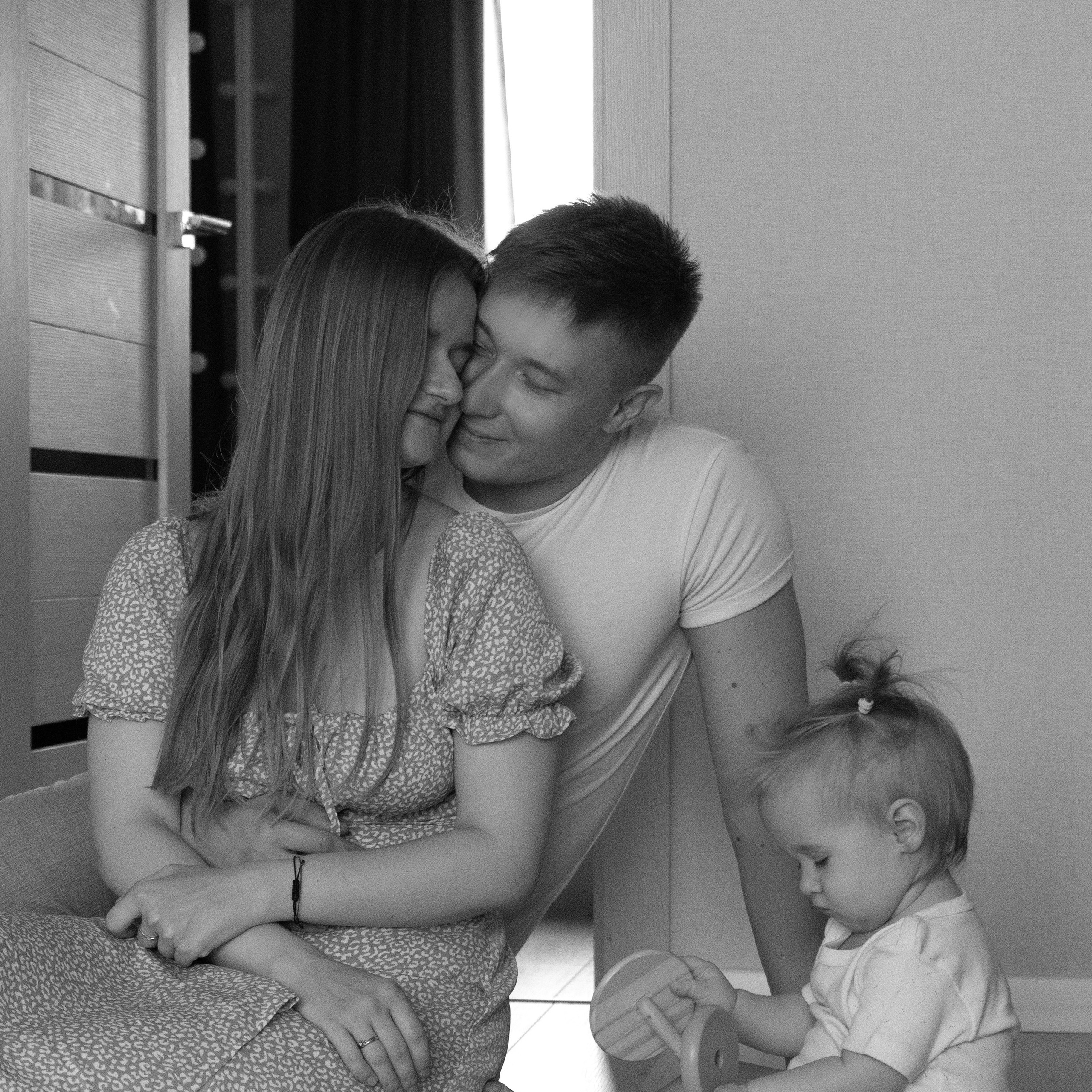 Домашняя фотосессия: «Евочке 1 год»